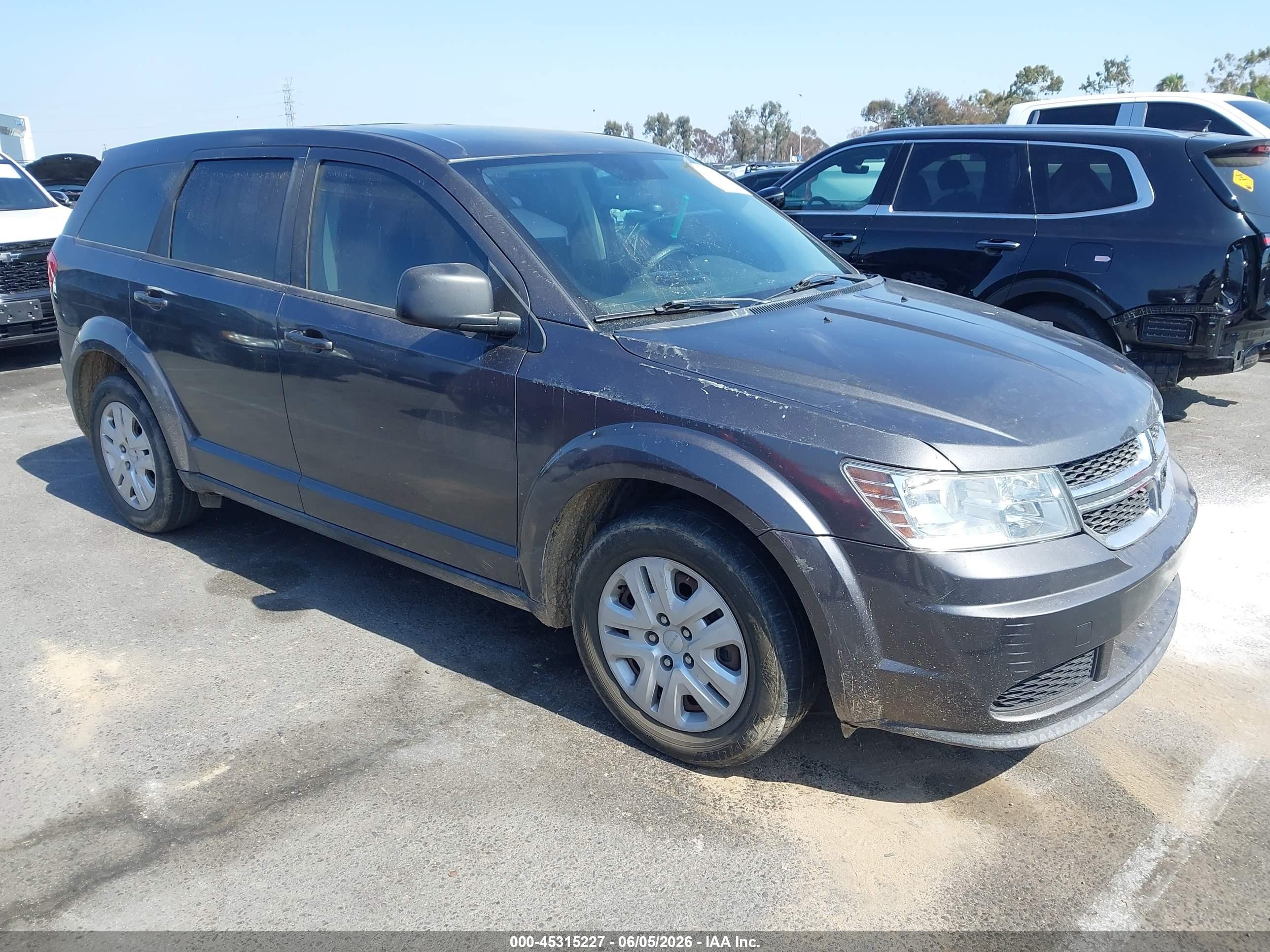2014 Dodge Journey American Value, VIN 3C4PDCAB3ET192528 — Обычный износ