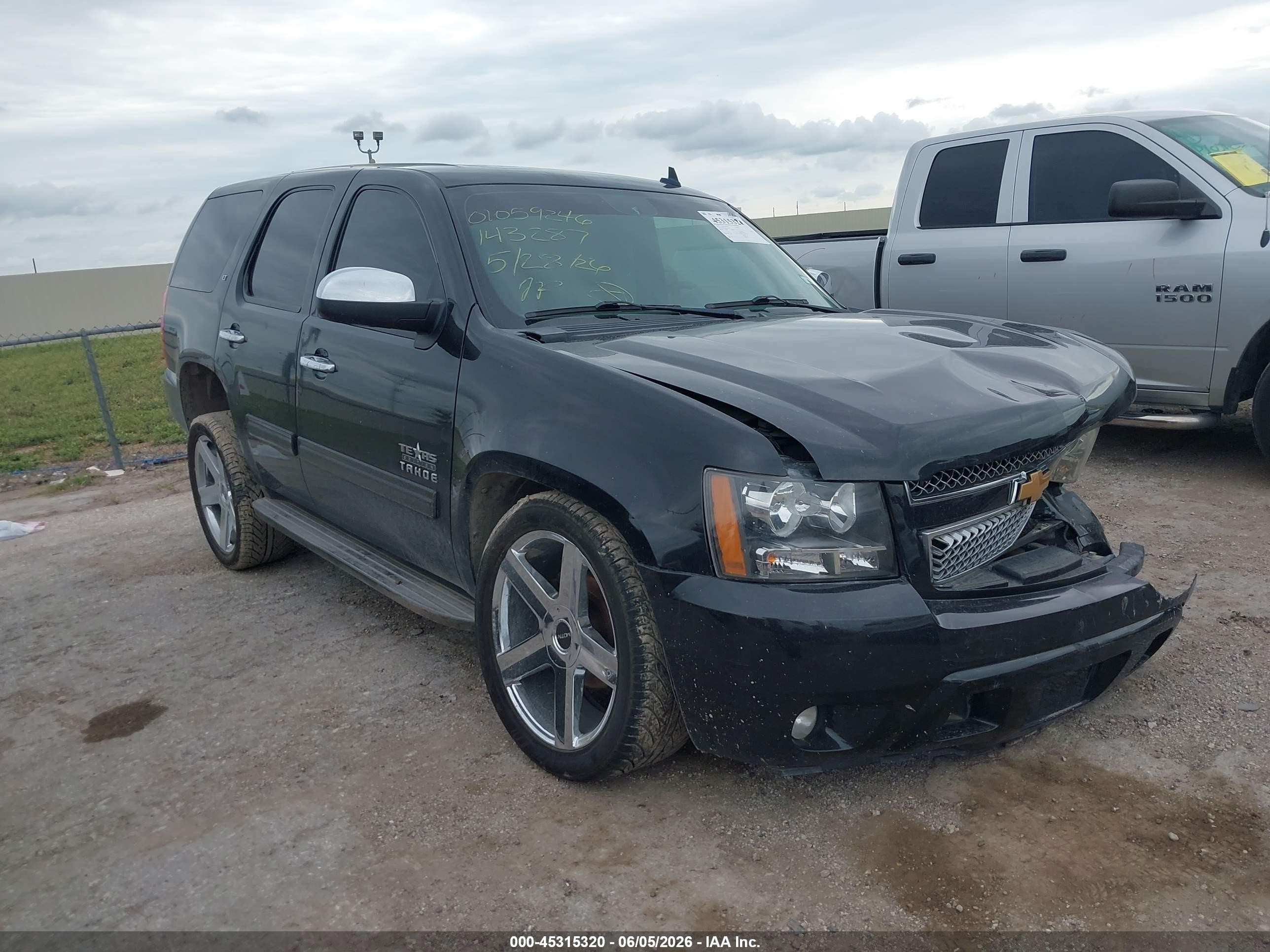 2012 Chevrolet Tahoe LT, VIN 1GNSCBE08CR143287 — Theft recovery