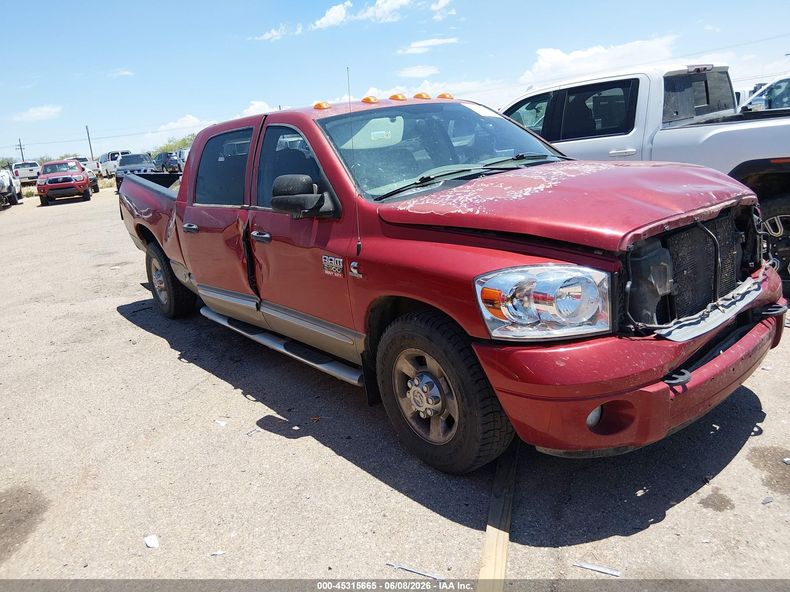 2008 Dodge RAM, VIN 3D3KR29A28G105482 — All over