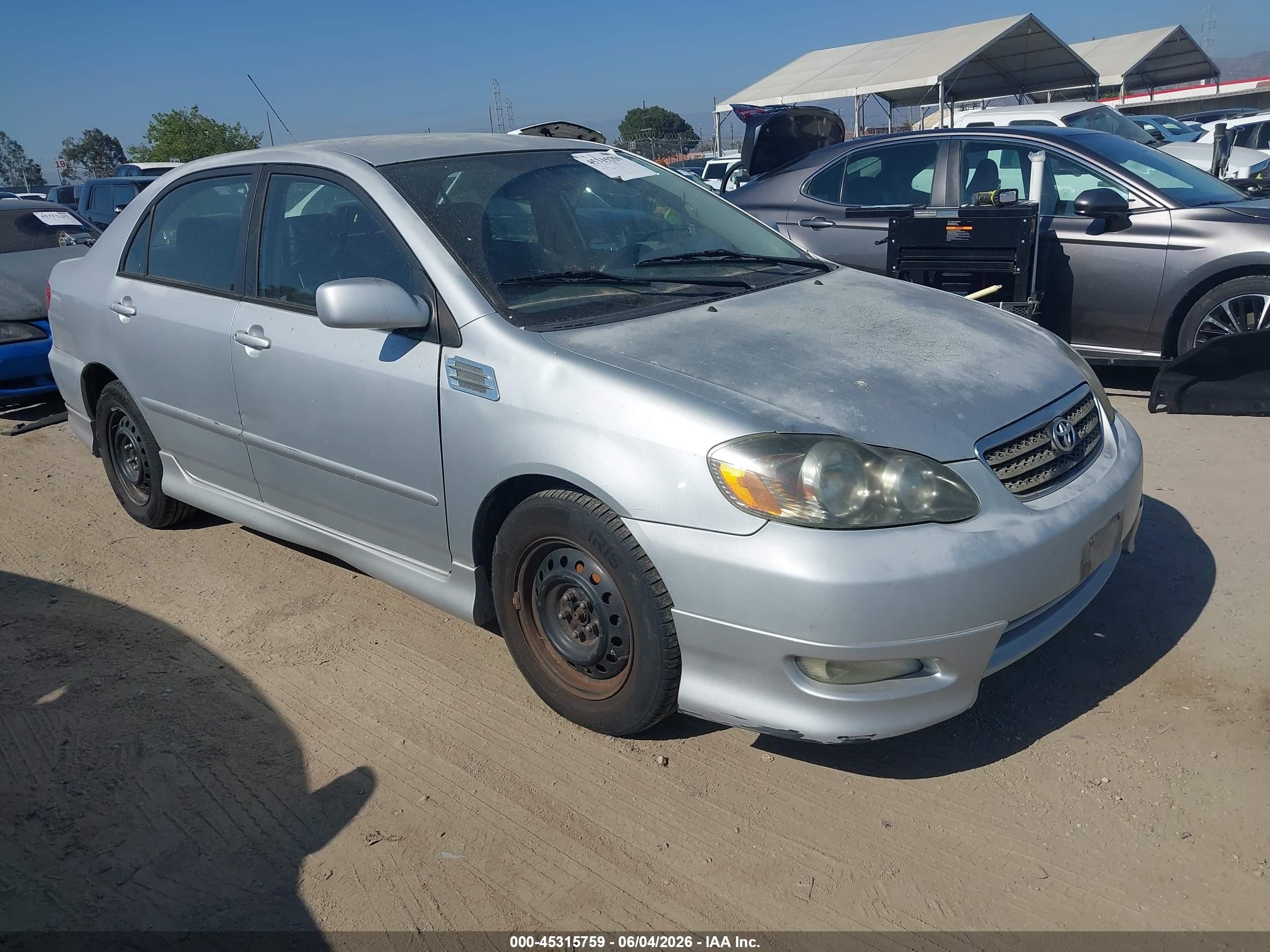 2007 Toyota Corolla LE, VIN 1NXBR32E27Z858786 — Normal wear