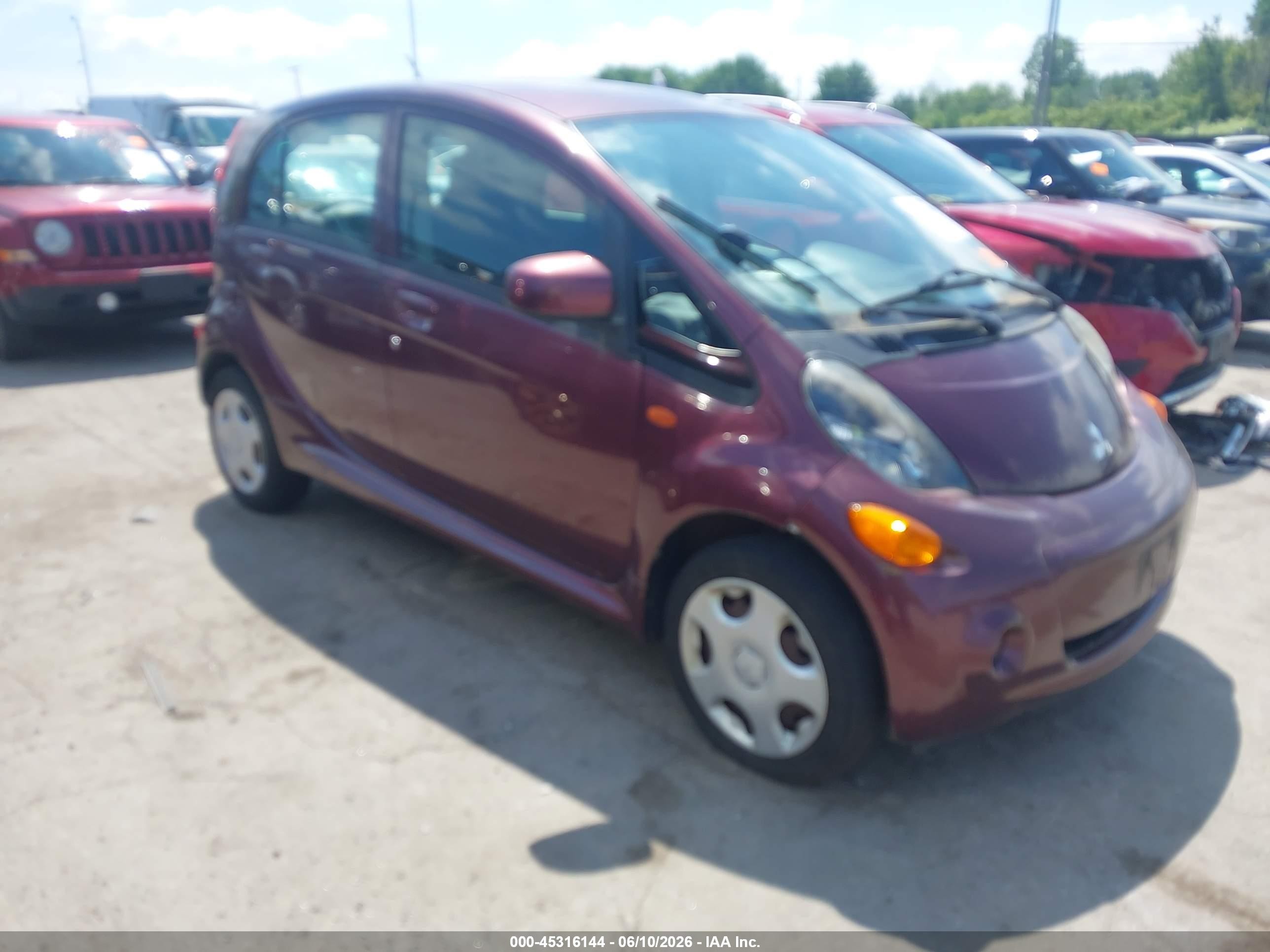 2012 Mitsubishi i-MiEV ES, VIN JA3215H16CU025626 — Normal wear