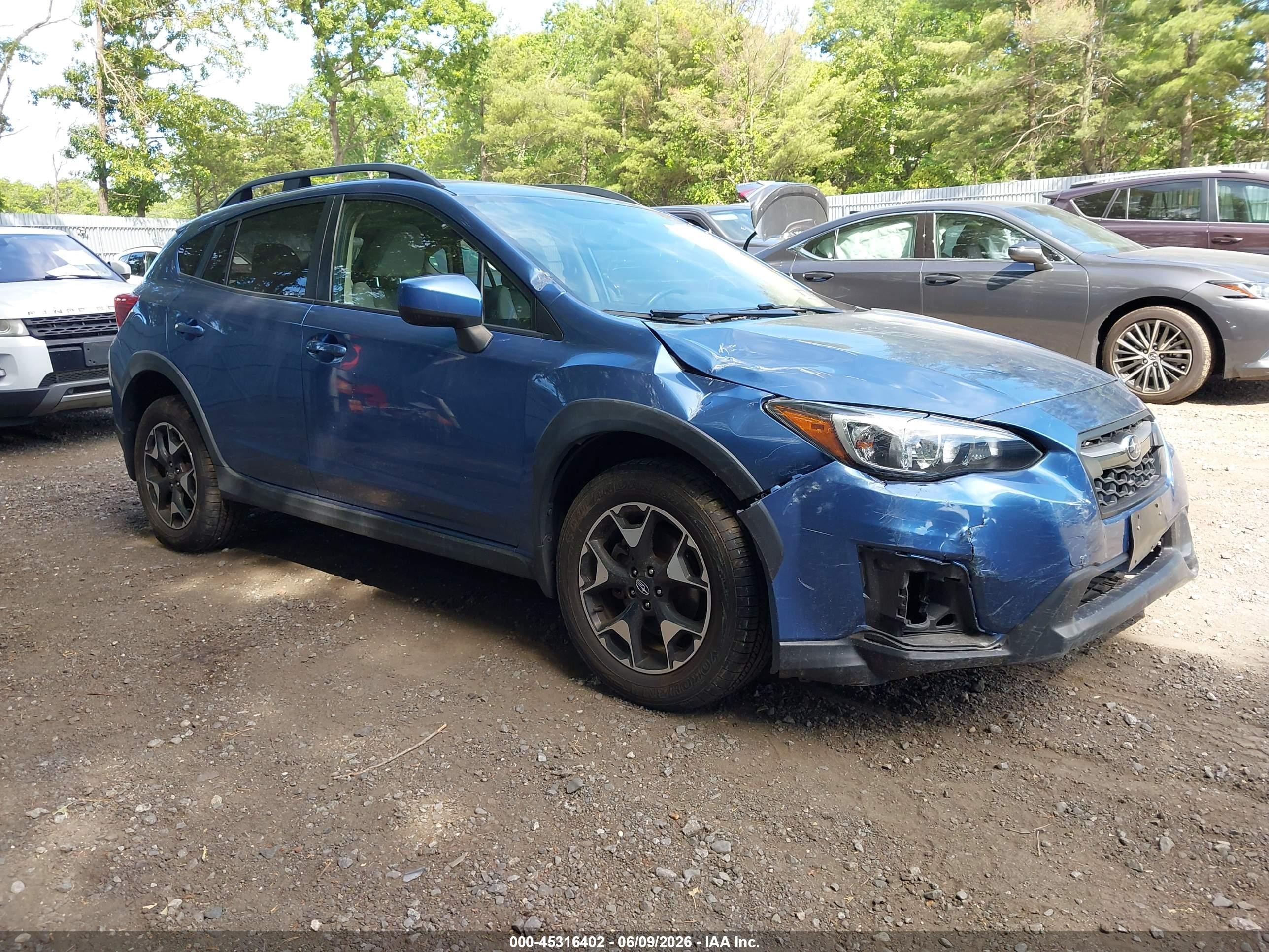 2019 Subaru Crosstrek Premium, VIN JF2GTACC6K8340079 — Front end