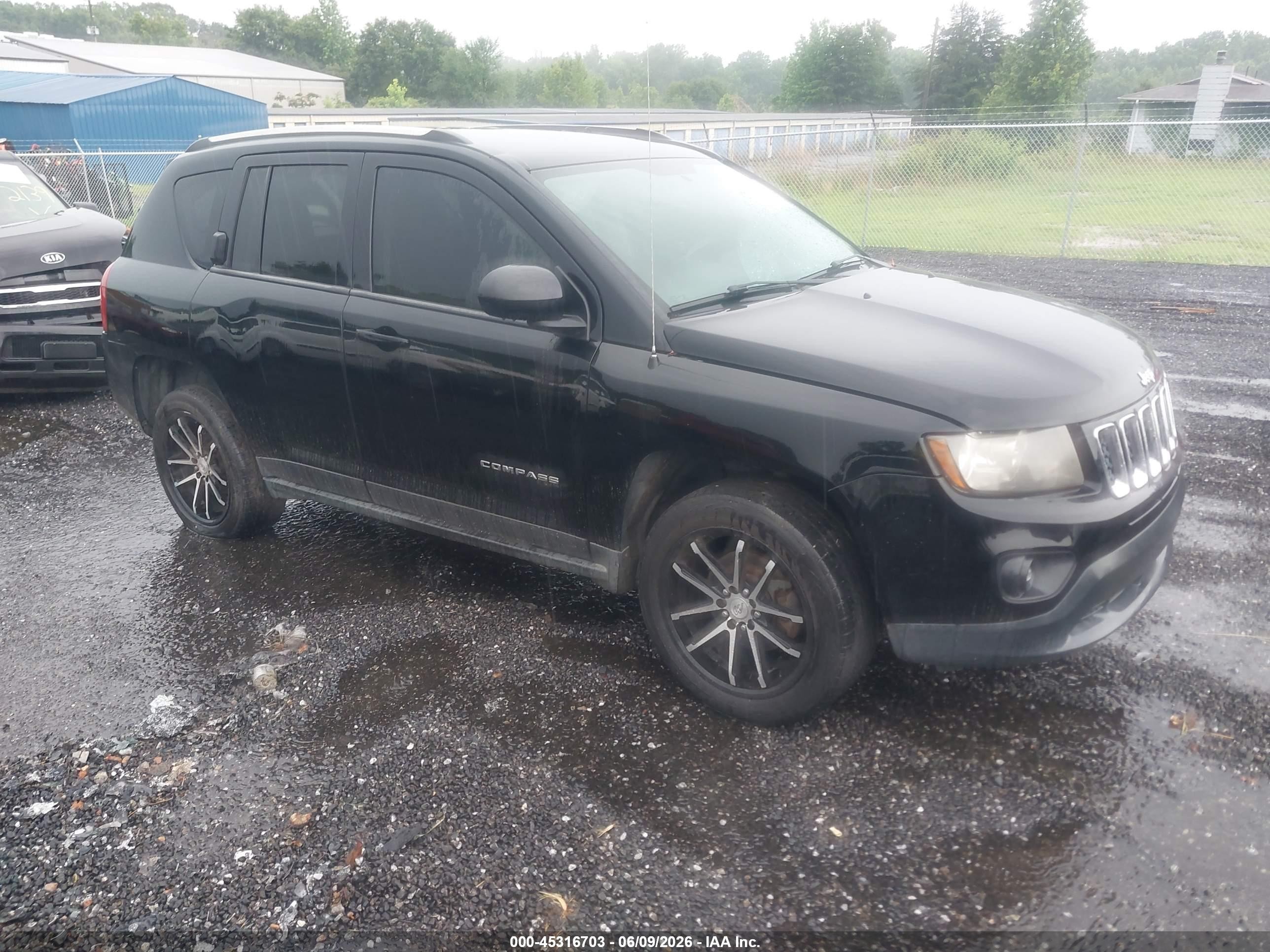 2014 Jeep Compass Sport, VIN 1C4NJDBB5ED661242 — Repossession