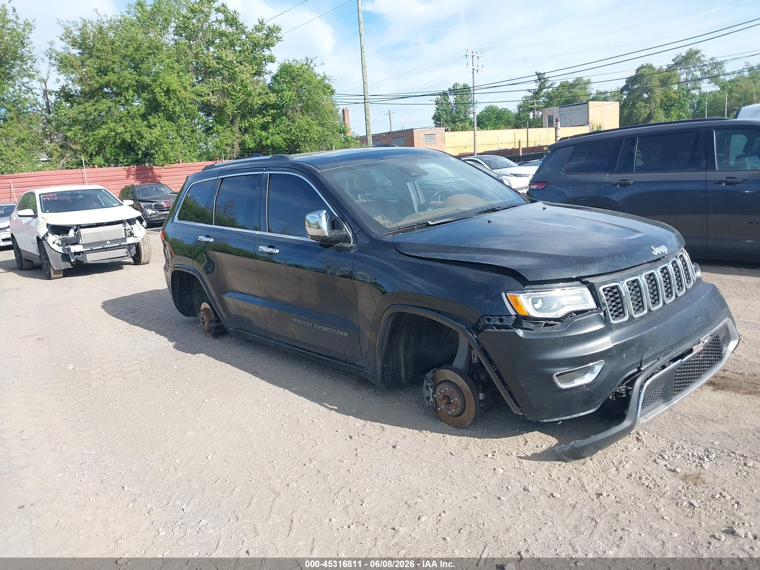 2020 Jeep Grand Cherokee Overland, VIN 1C4RJFCG6LC211352 — Theft recovery