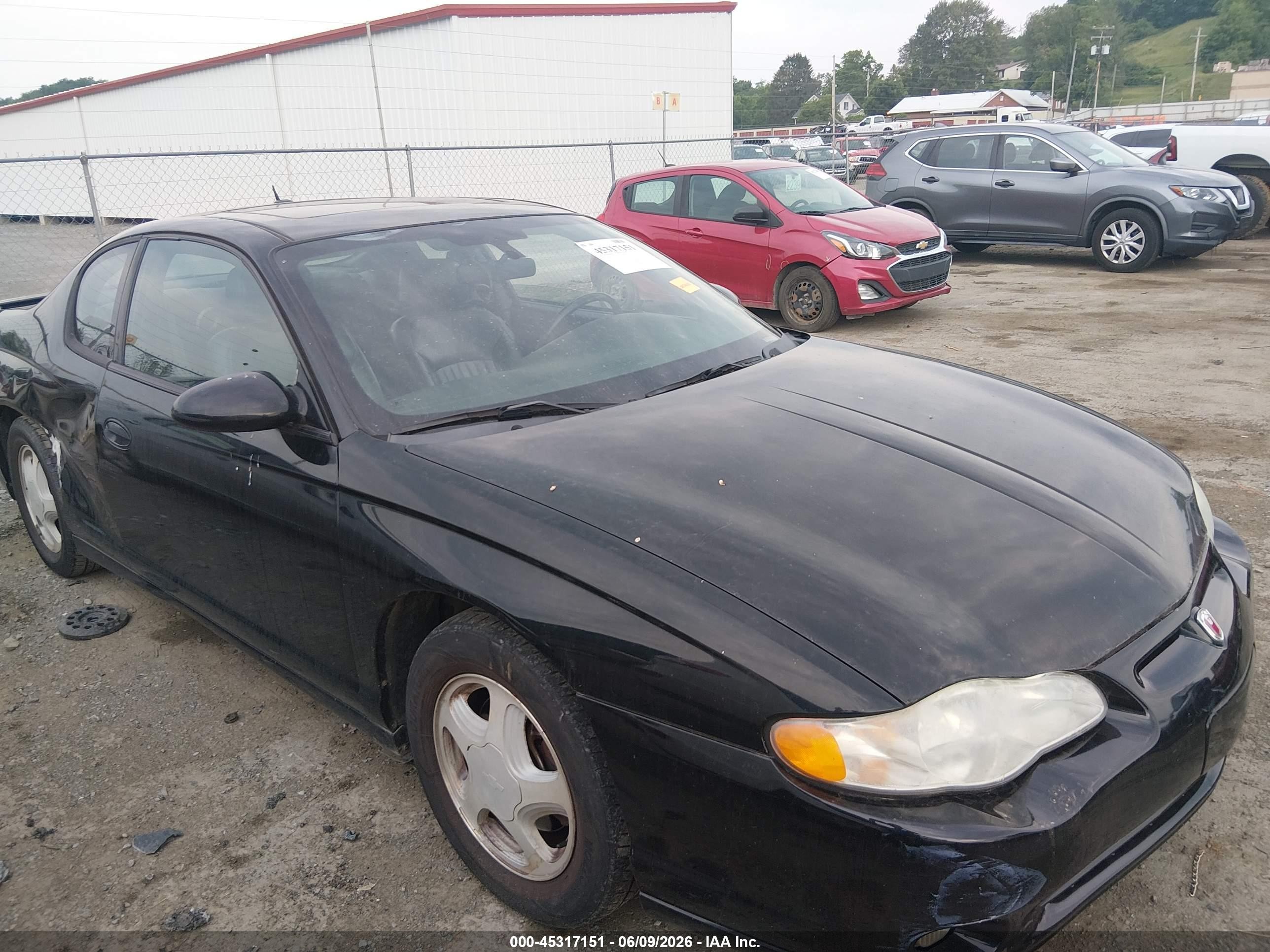 2005 Chevrolet Monte Carlo SS, VIN 2G1WX15K659102138 — Side