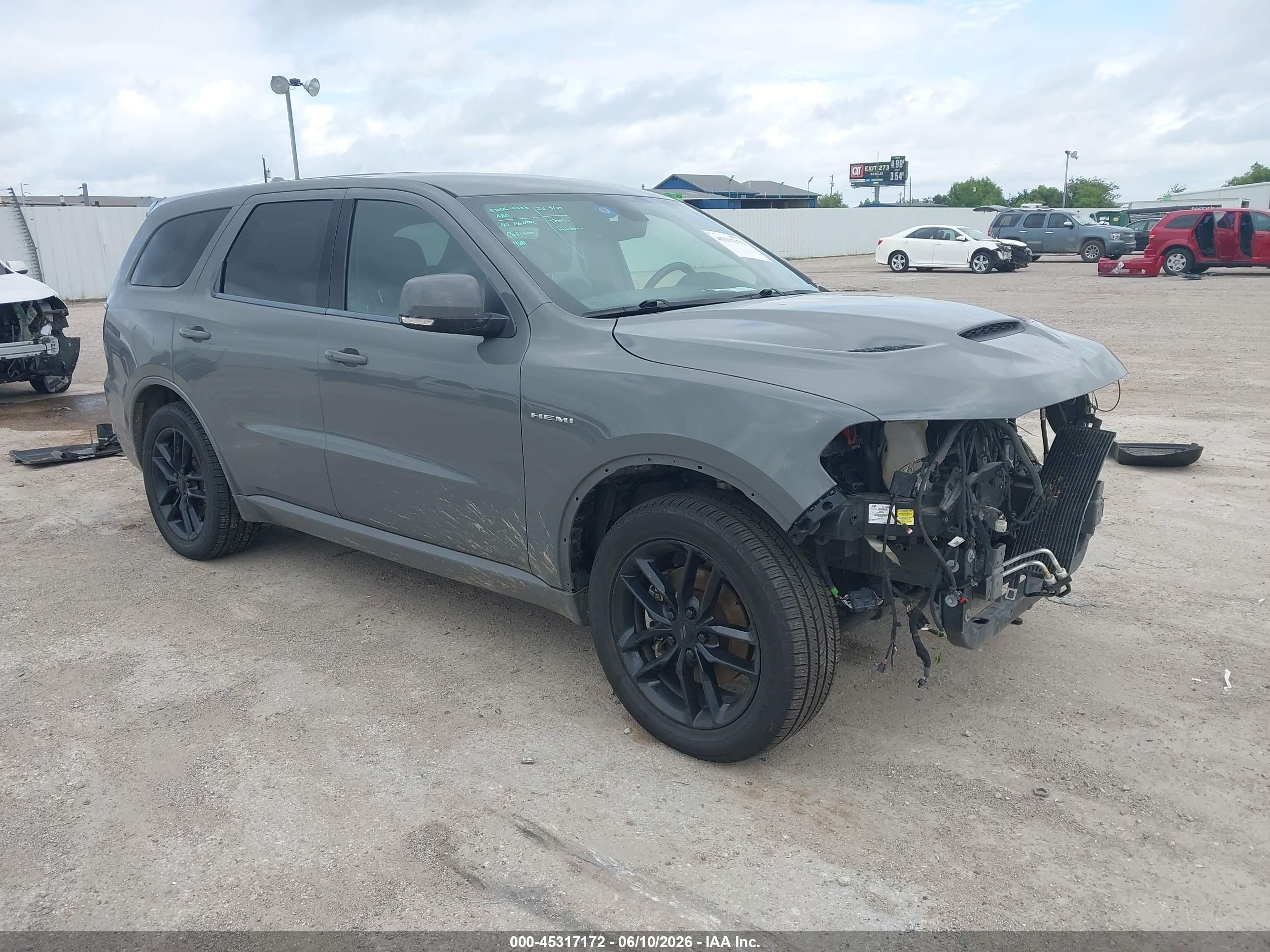 2022 Dodge Durango R/T, VIN 1C4SDJCT0NC187898 — Front end
