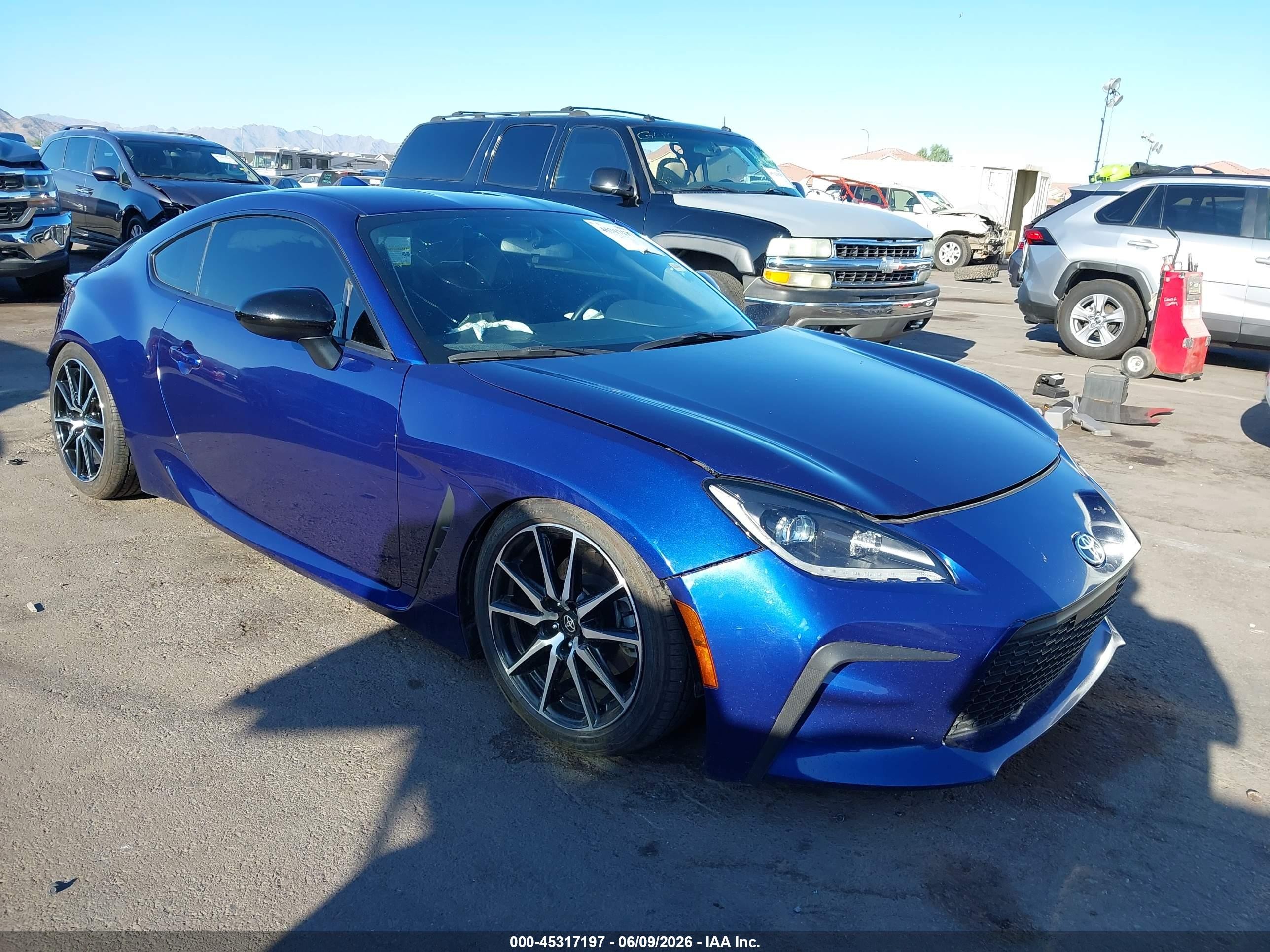 2022 Toyota 86, VIN JF1ZNBB18N9757683 — Front end