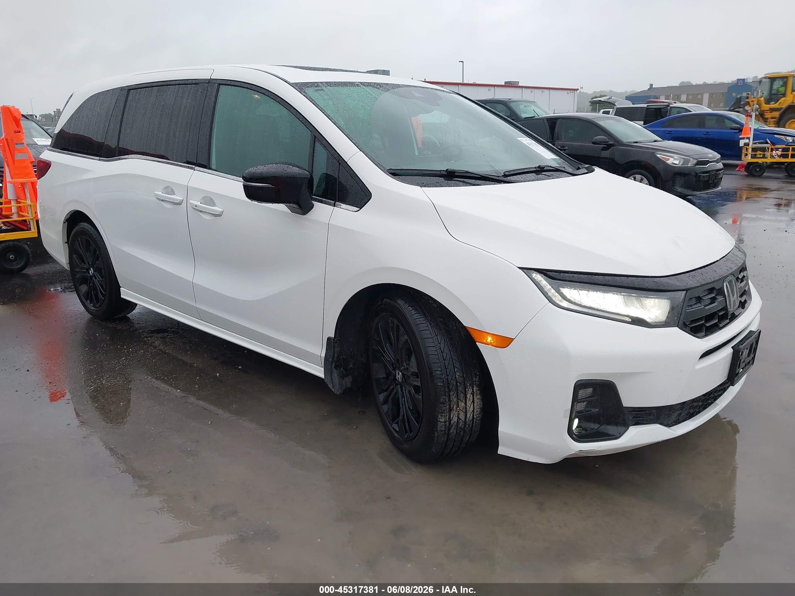 2025 Honda Odyssey Sport-L, VIN 5FNRL6H72SB056187 — Front end