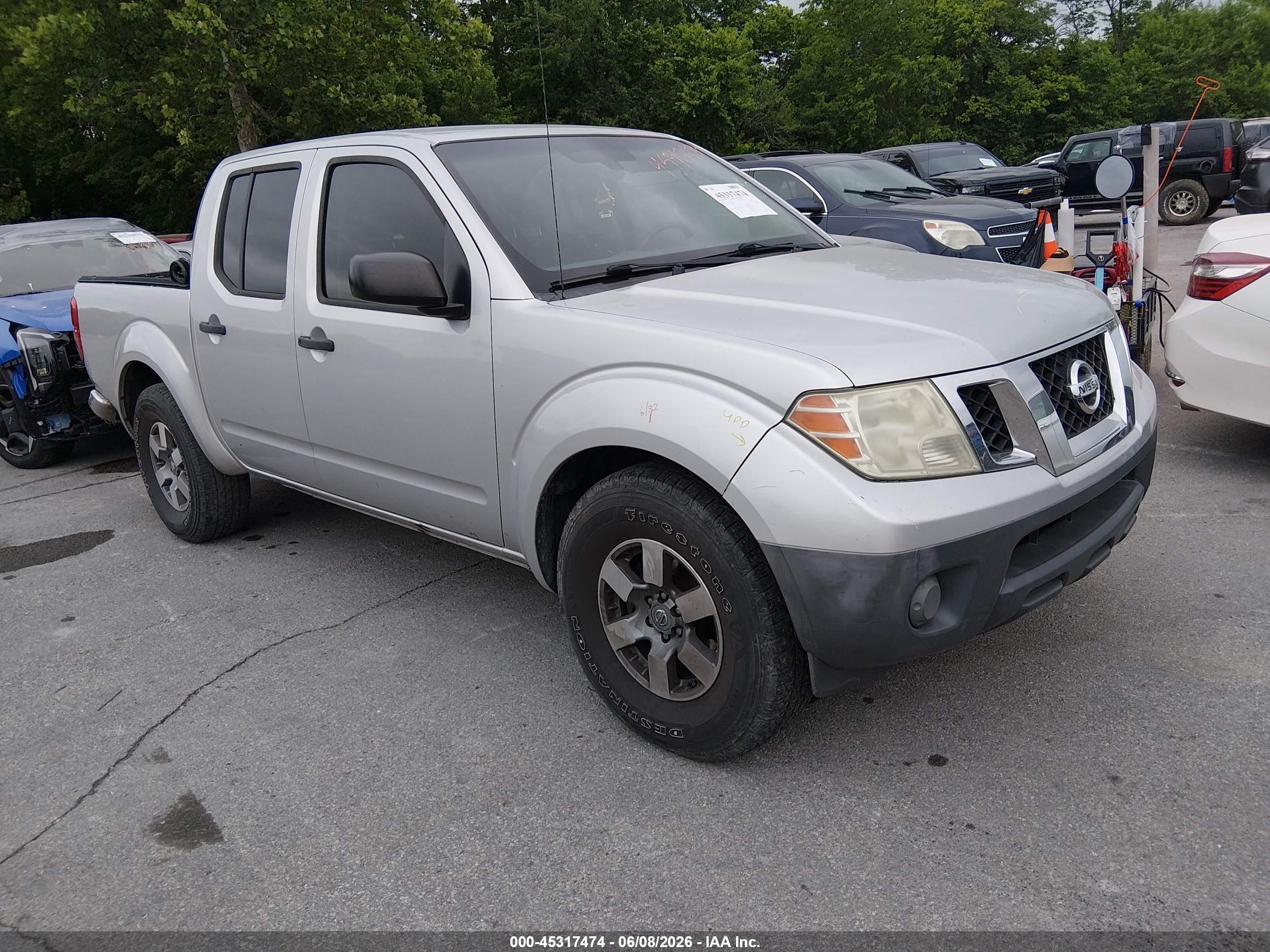 2011 Nissan Frontier SV, VIN 1N6AD0ER2BC401595 — Rear end