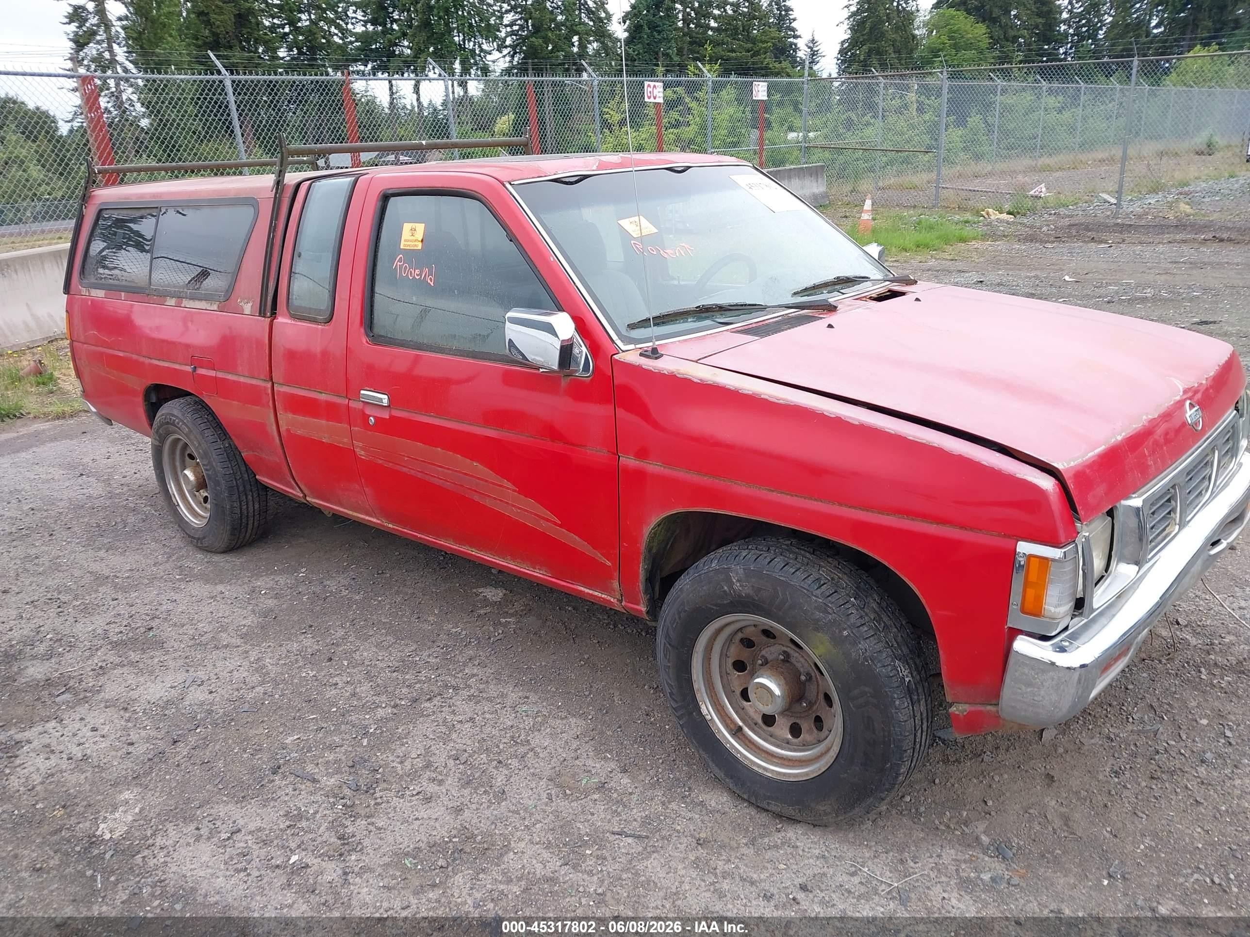 1994 Nissan Frontier XE, VIN 1N6SD16S0RC350412 — Normal wear