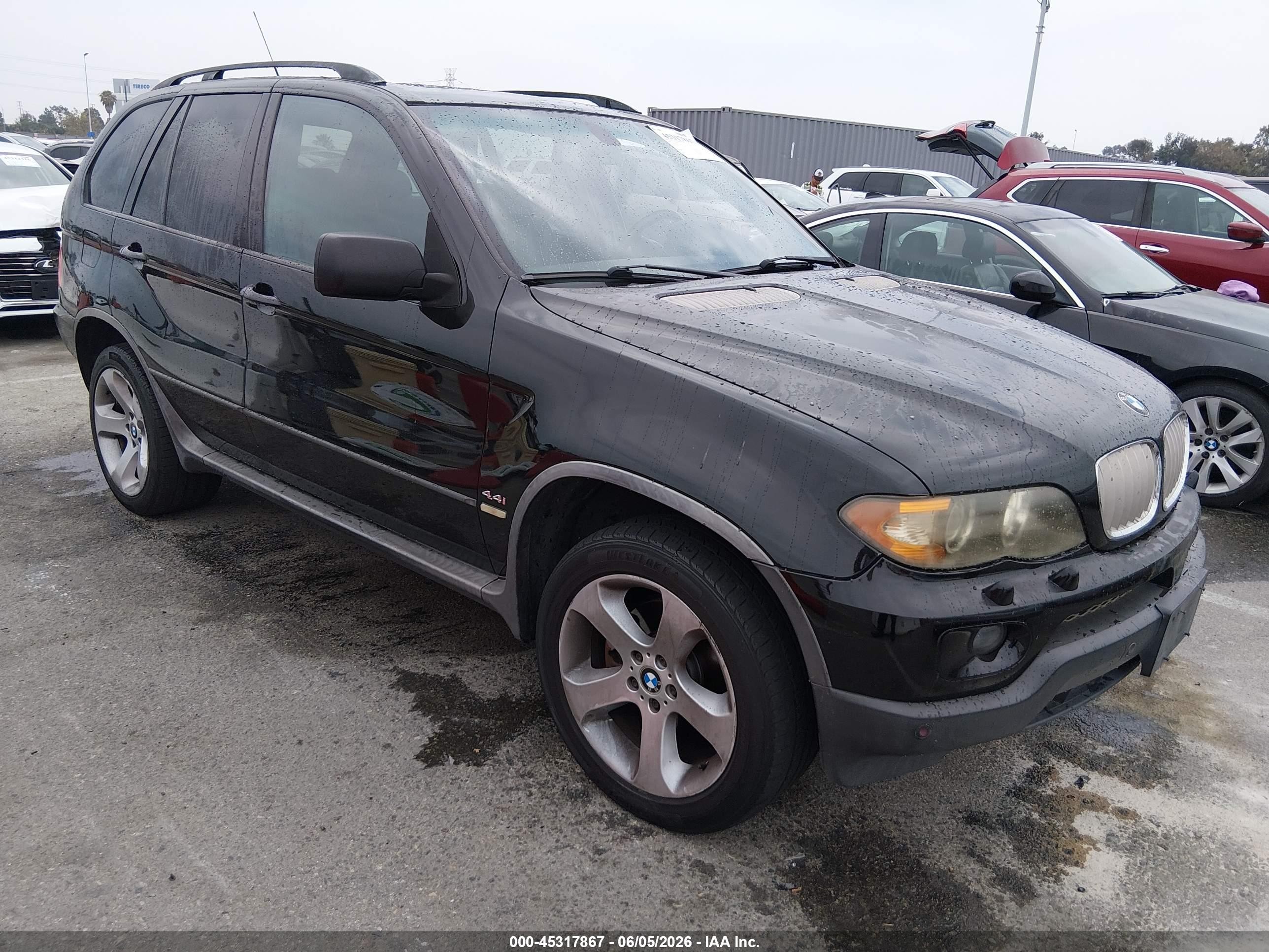 2005 BMW X5 4.4i, VIN 5UXFB53545LV19288 — Перед