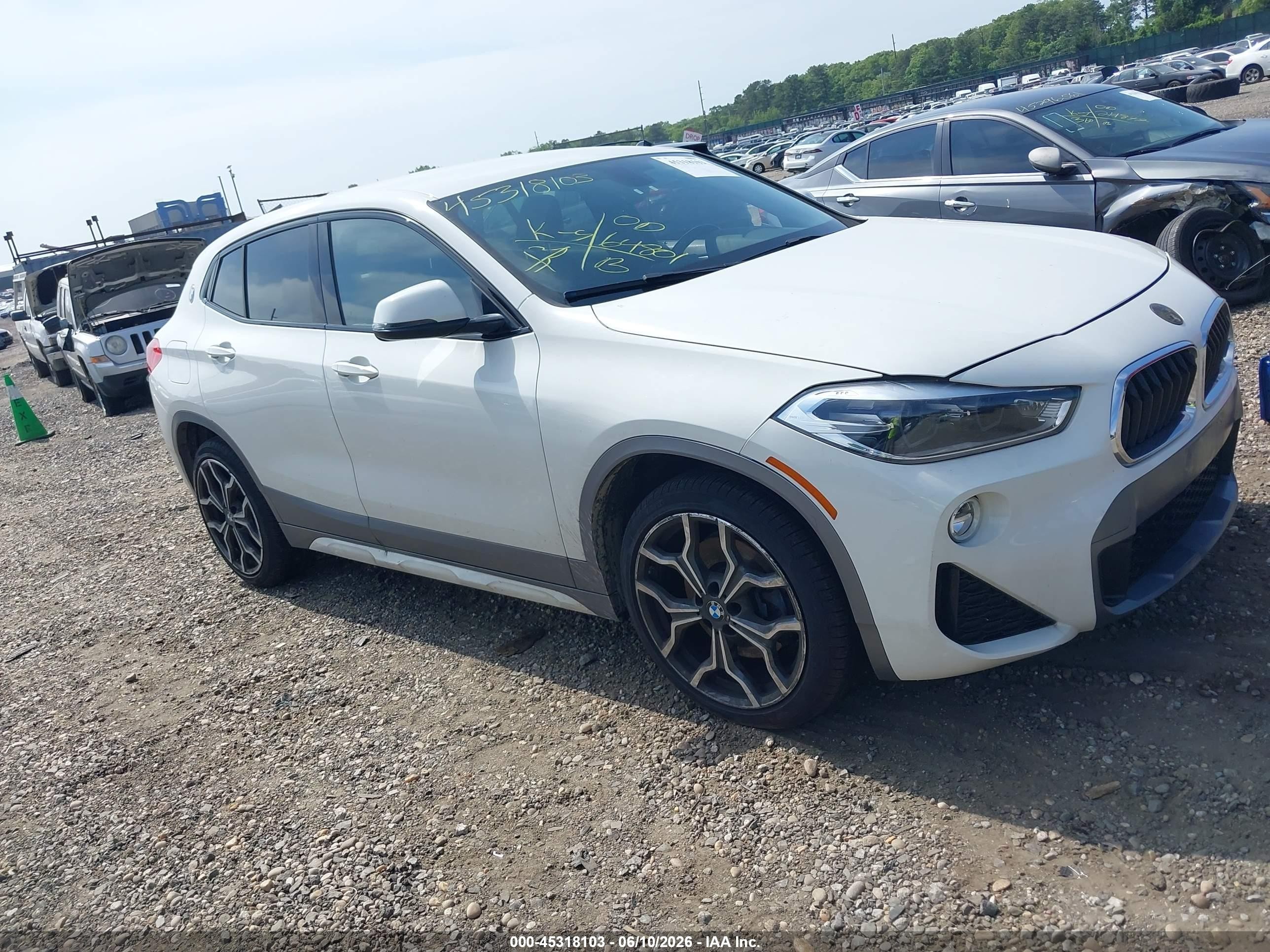 2018 BMW X2 xDrive28i, VIN WBXYJ5C36JEF76995 — Front end