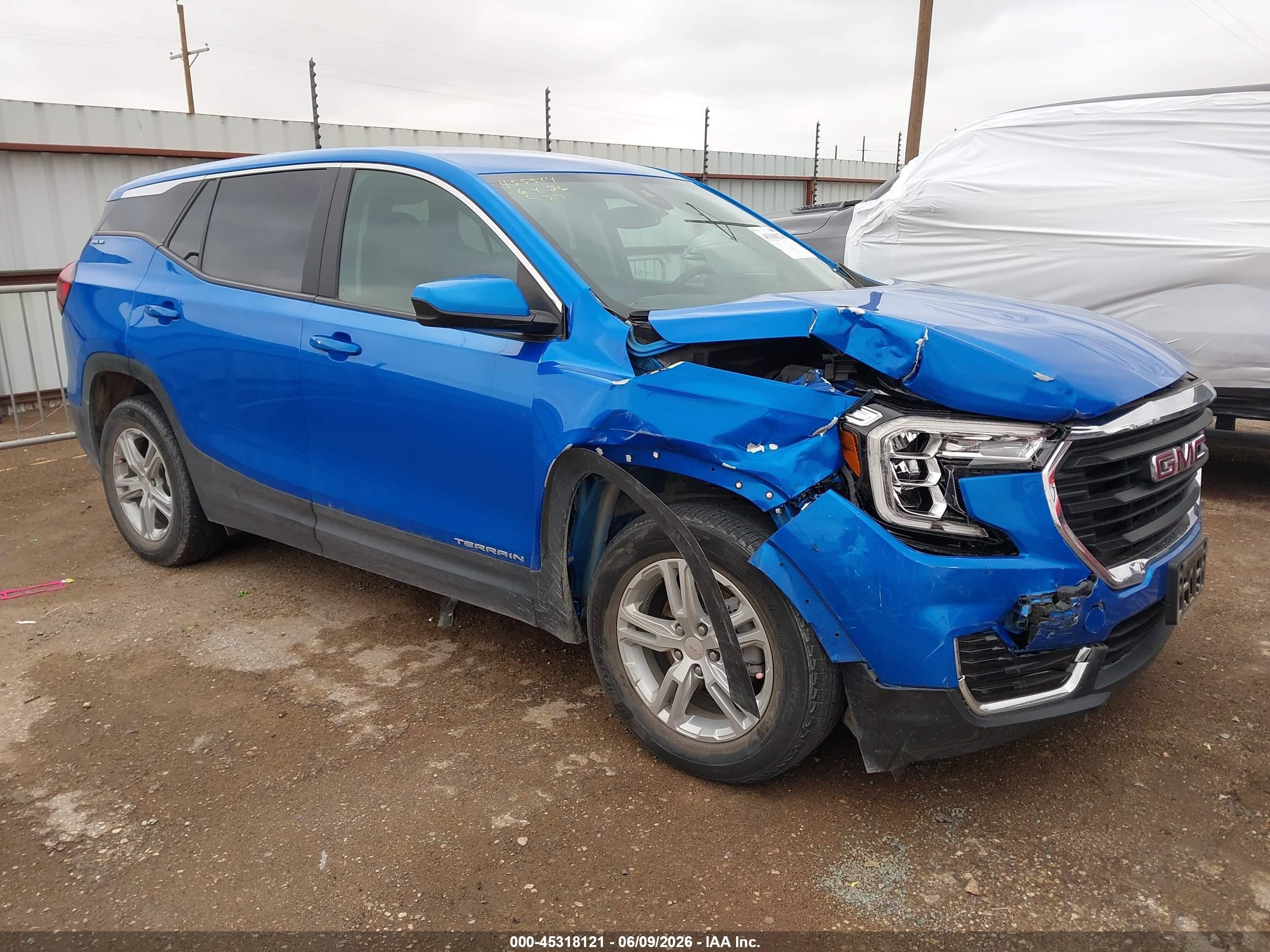 2024 GMC Terrain SLE, VIN 3GKALMEG6RL144150 — Side