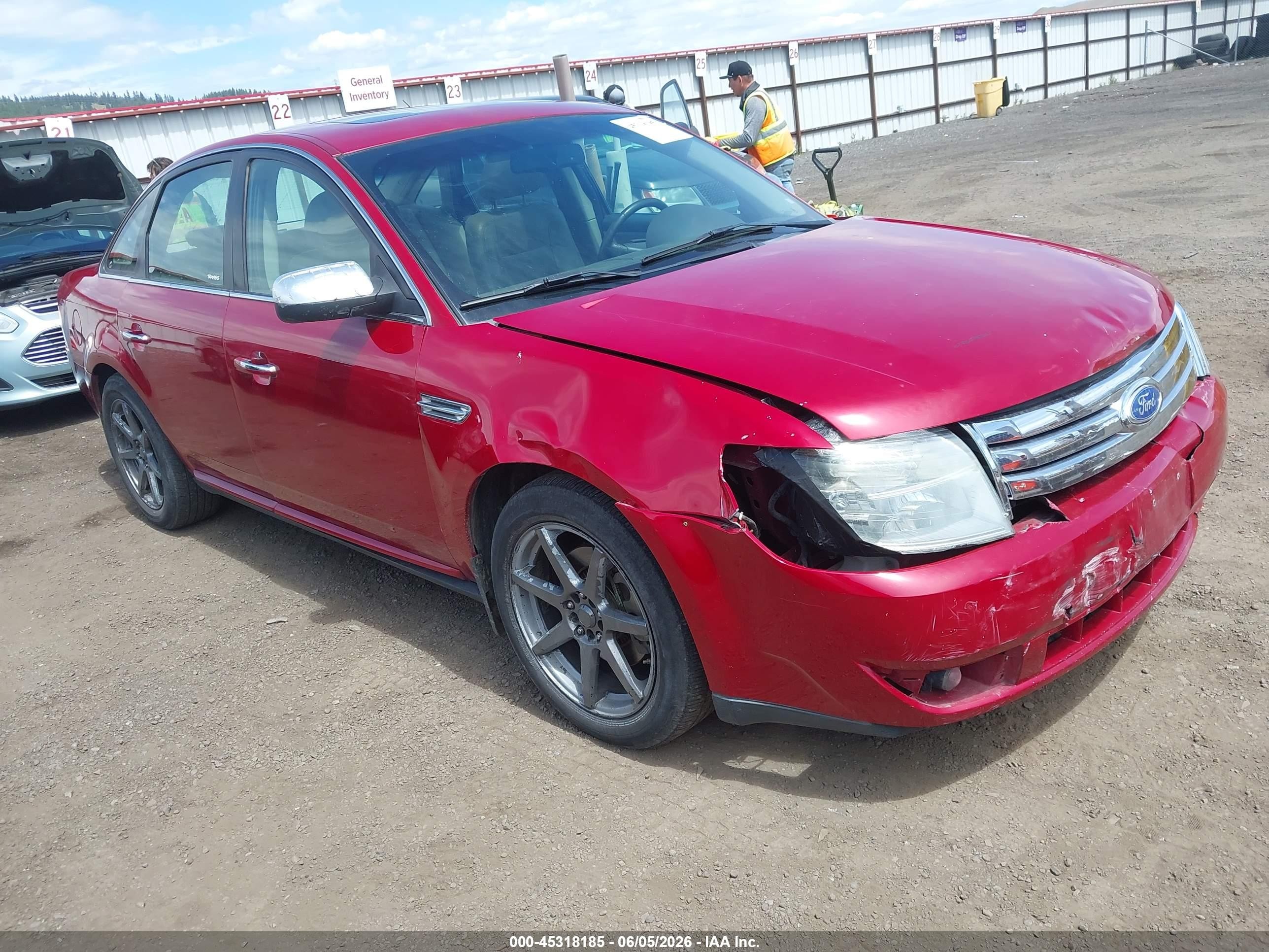 2009 Ford Taurus Limited, VIN 1FAHP25W39G125740 — Front end