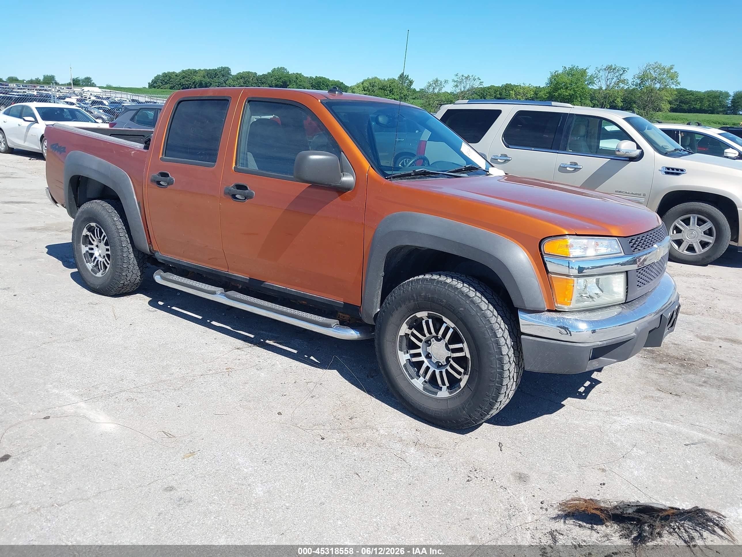 2004 Chevrolet Colorado 1SC LS Z85, VIN 1GCDT136248222819 — Повреждение рамы
