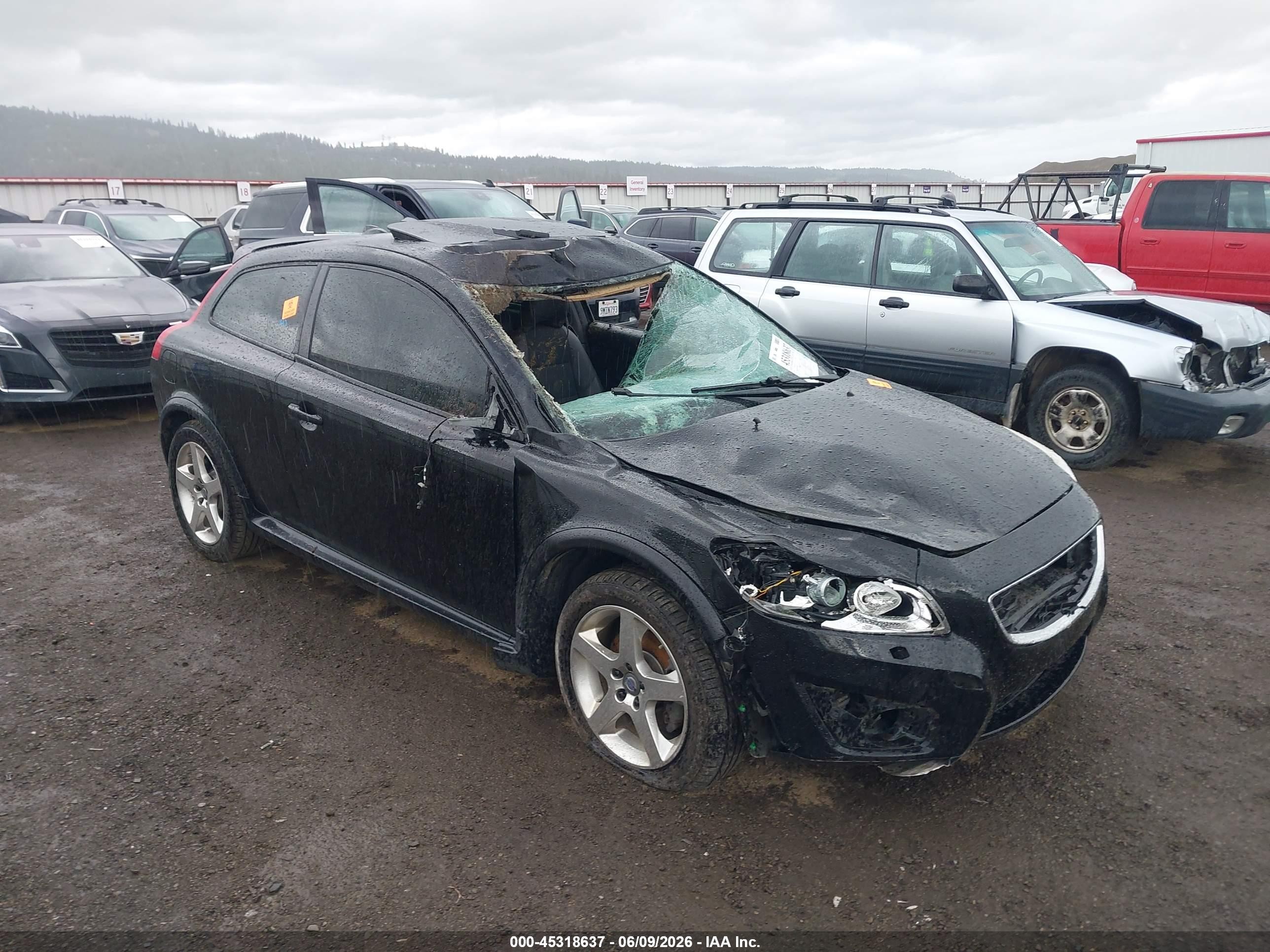 2011 Volvo C30, VIN YV1672MK0B2201041 — Биологическое загрязнение