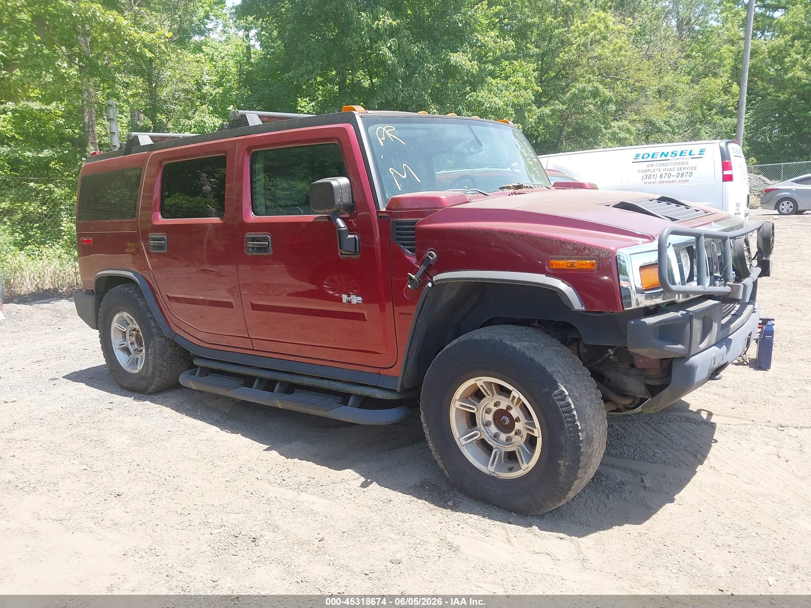 2003 Hummer H2, VIN 5GRGN23U93H132186 — Normal wear