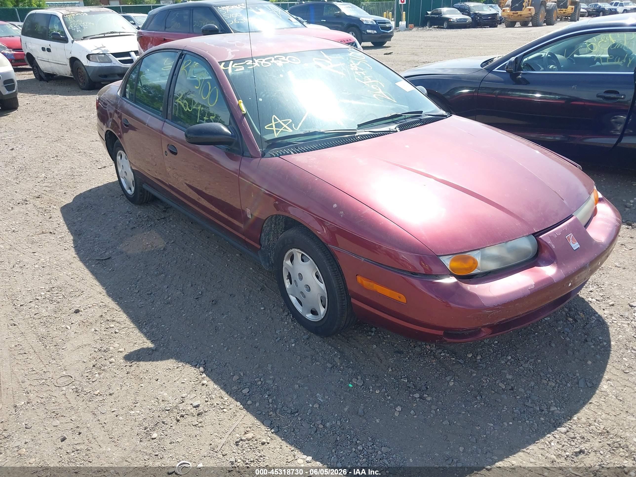 2002 Saturn SL, VIN 1G8ZH52862Z101780 — По всему кузову