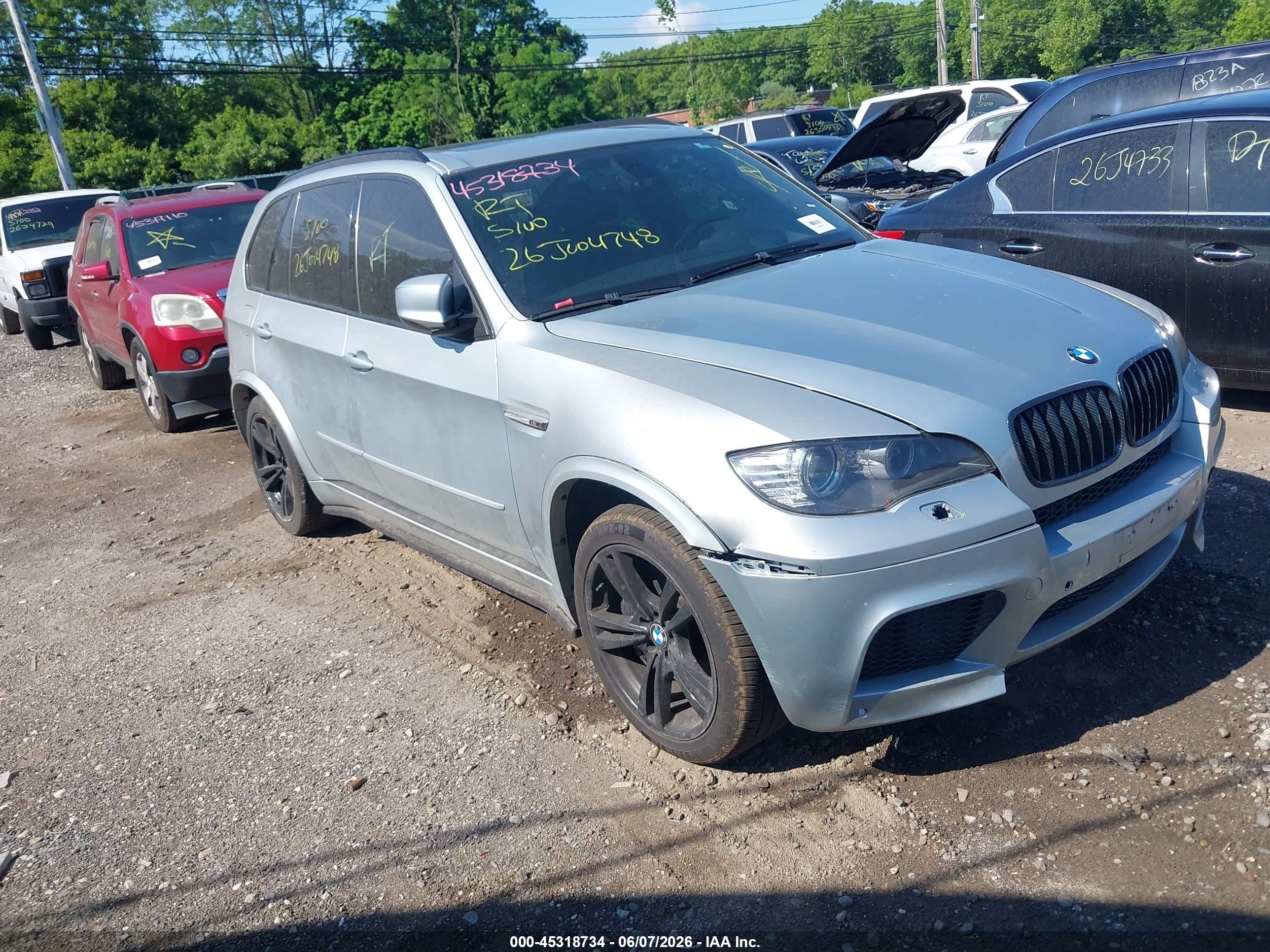 2010 BMW X5 M, VIN 5YMGY0C58ALK25224 — Front end