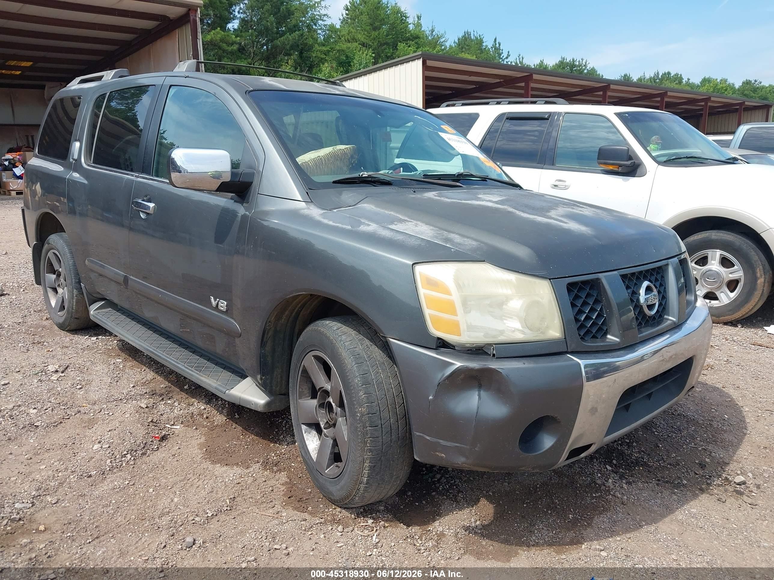 2005 Nissan Armada LE, VIN 5N1AA08AX5N719471 — Biohazard / chemical