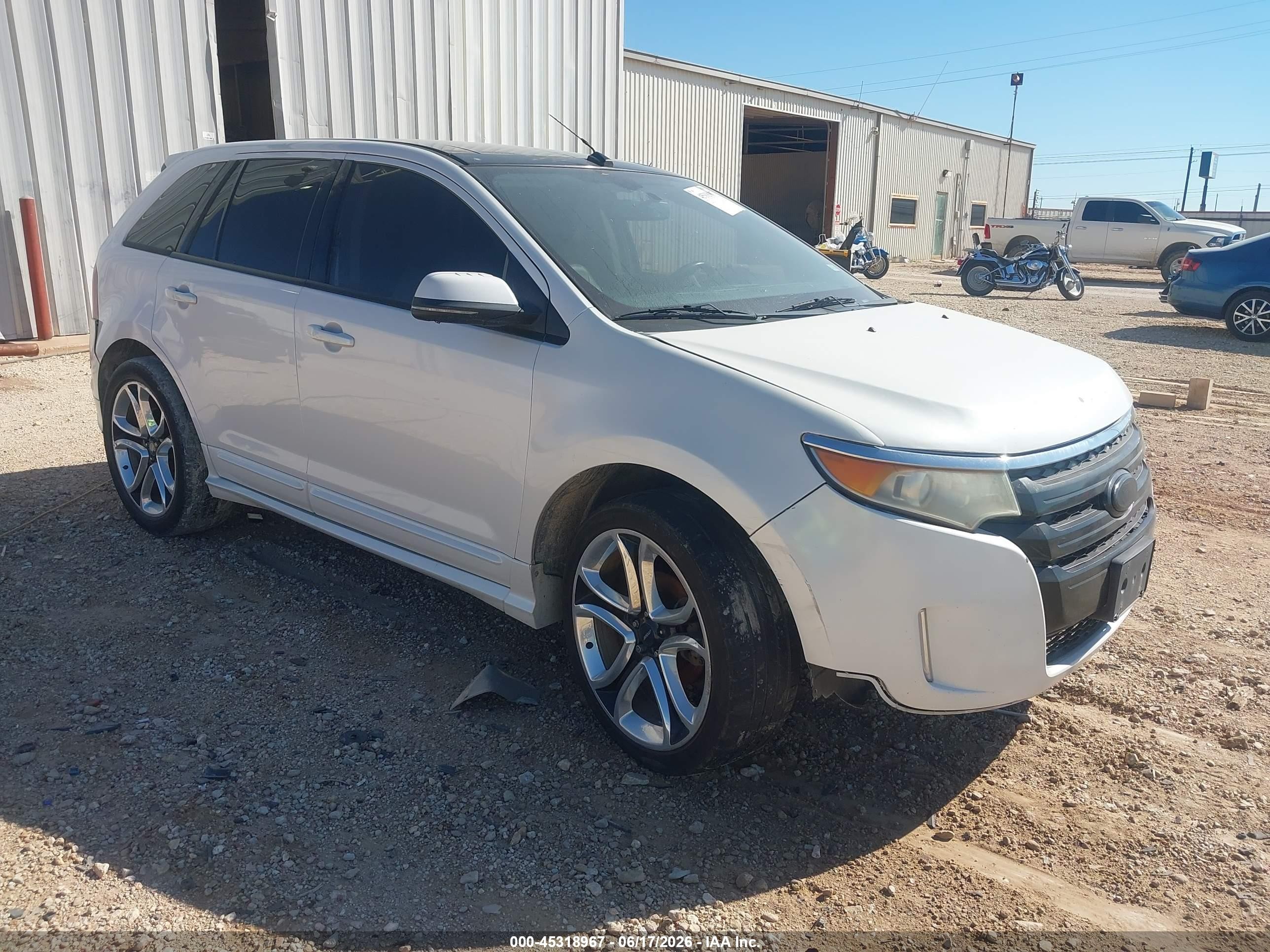 2013 Ford Edge Sport, VIN 2FMDK3AK7DBA73802 — Normal wear