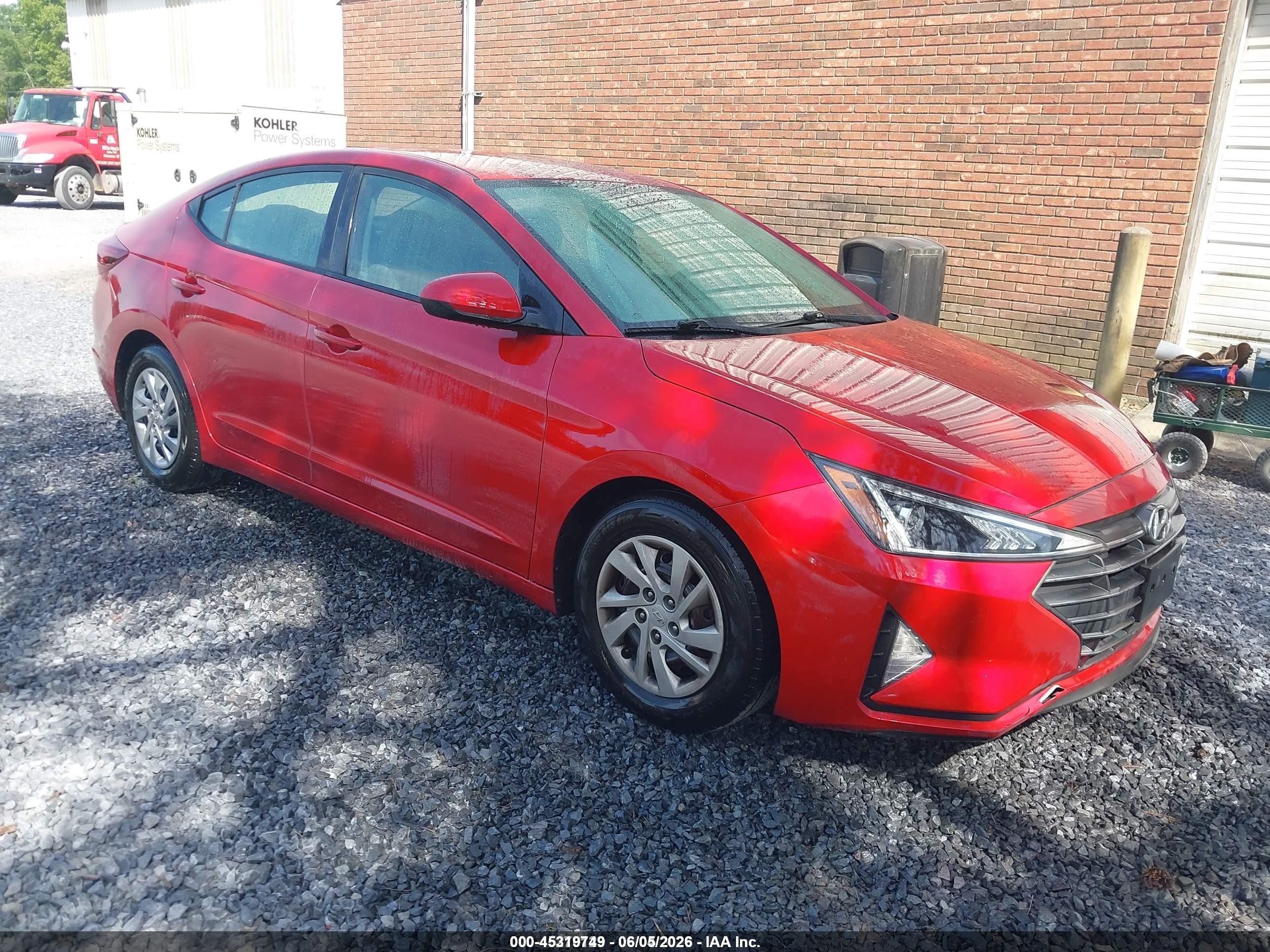2020 Hyundai Elantra SE, VIN 5NPD74LF0LH609682 — Normal wear