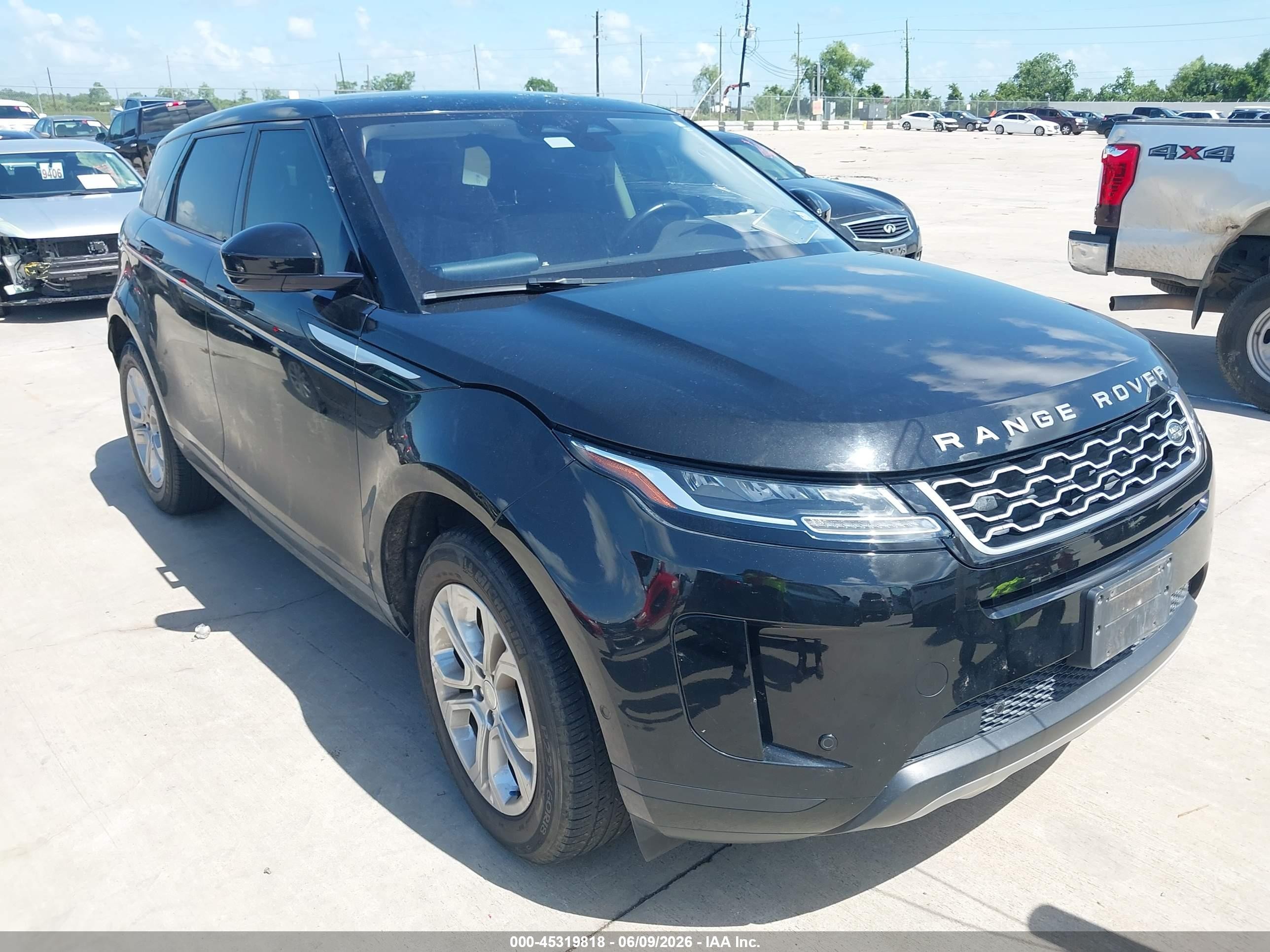 2021 Land Rover Range Rover Evoque S, VIN SALZJ2FX0MH150775 — Water / flood