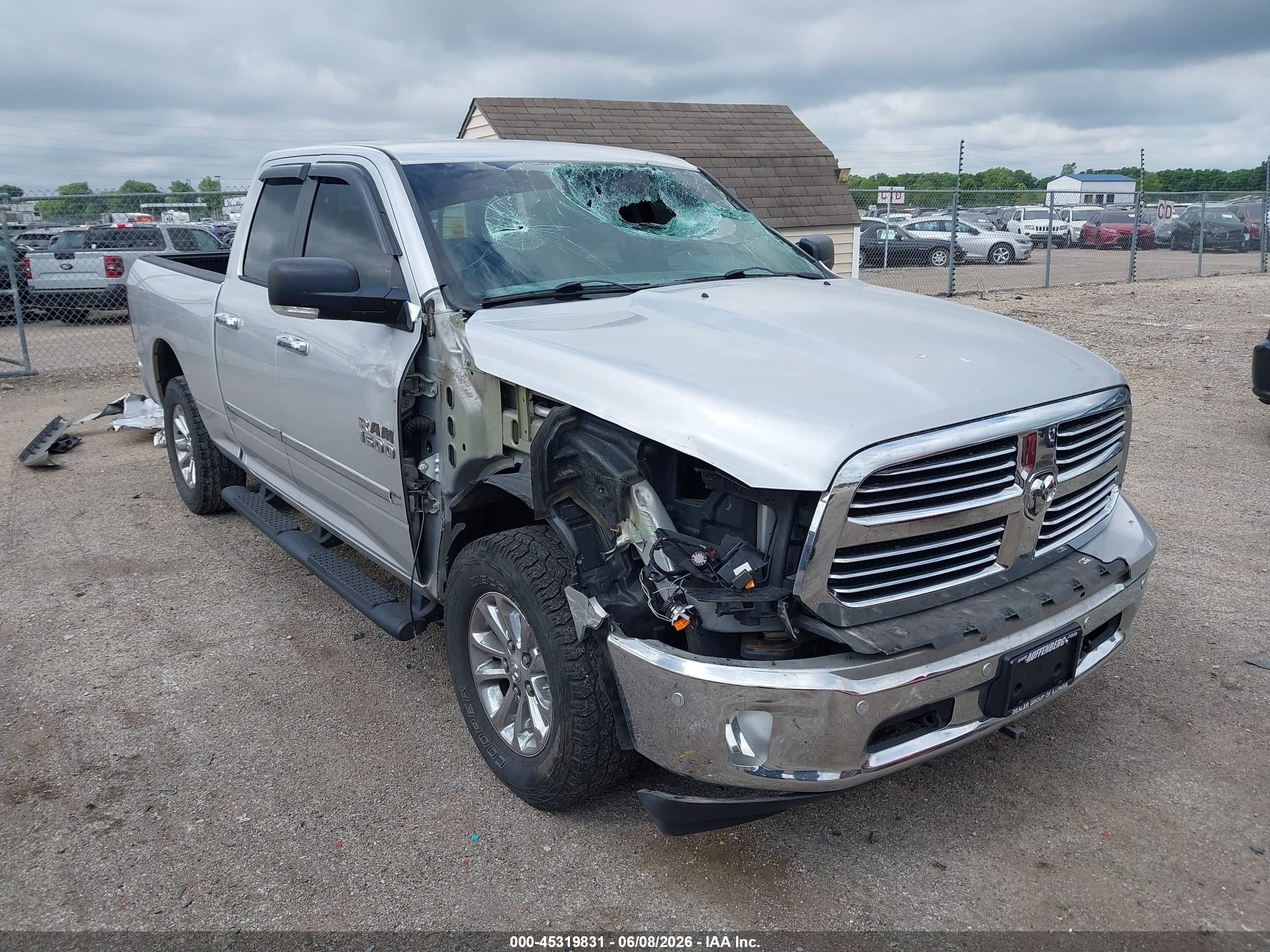 2014 Ram 1500 Outdoorsman, VIN 1C6RR7GM2ES409716 — Roof