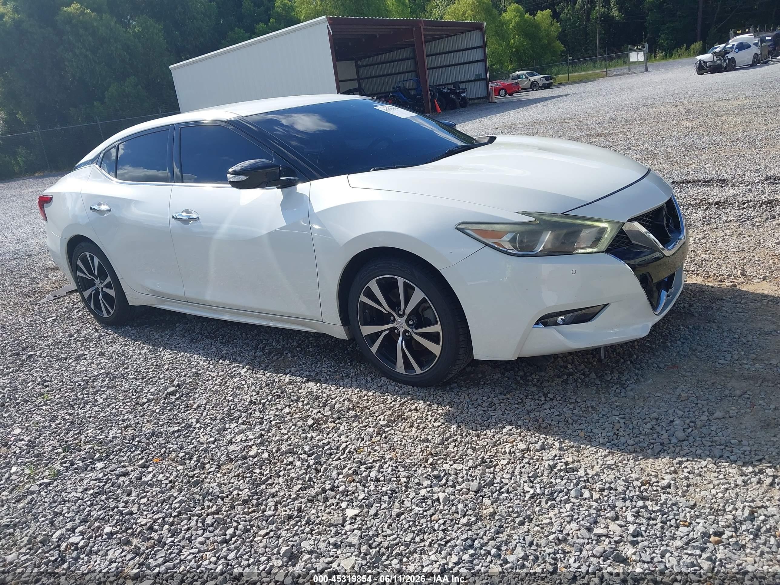 2018 Nissan Maxima SL, VIN 1N4AA6AP1JC399281 — Front end