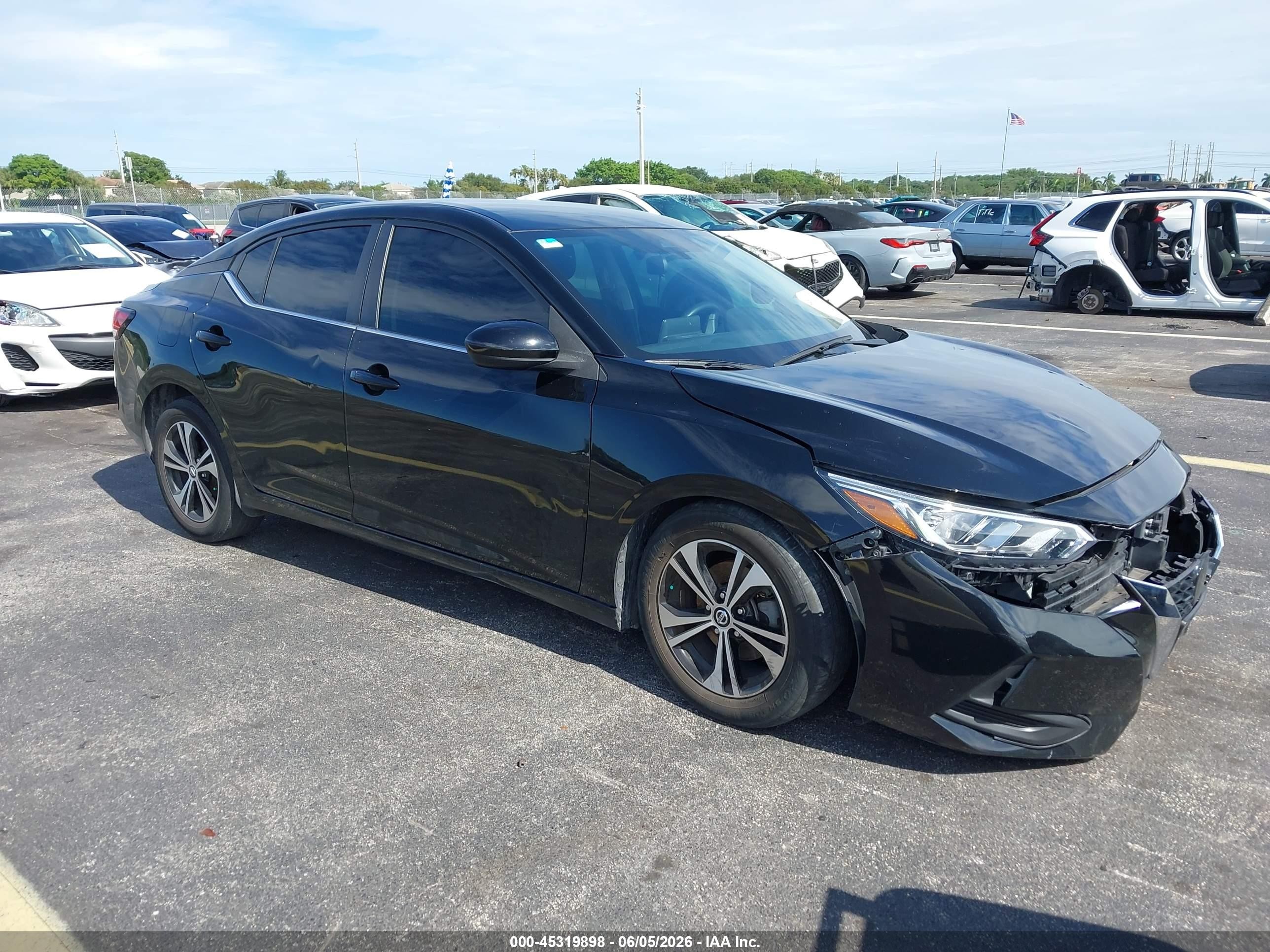 2023 Nissan Sentra SV, VIN 3N1AB8CV7PY280250 — Бок
