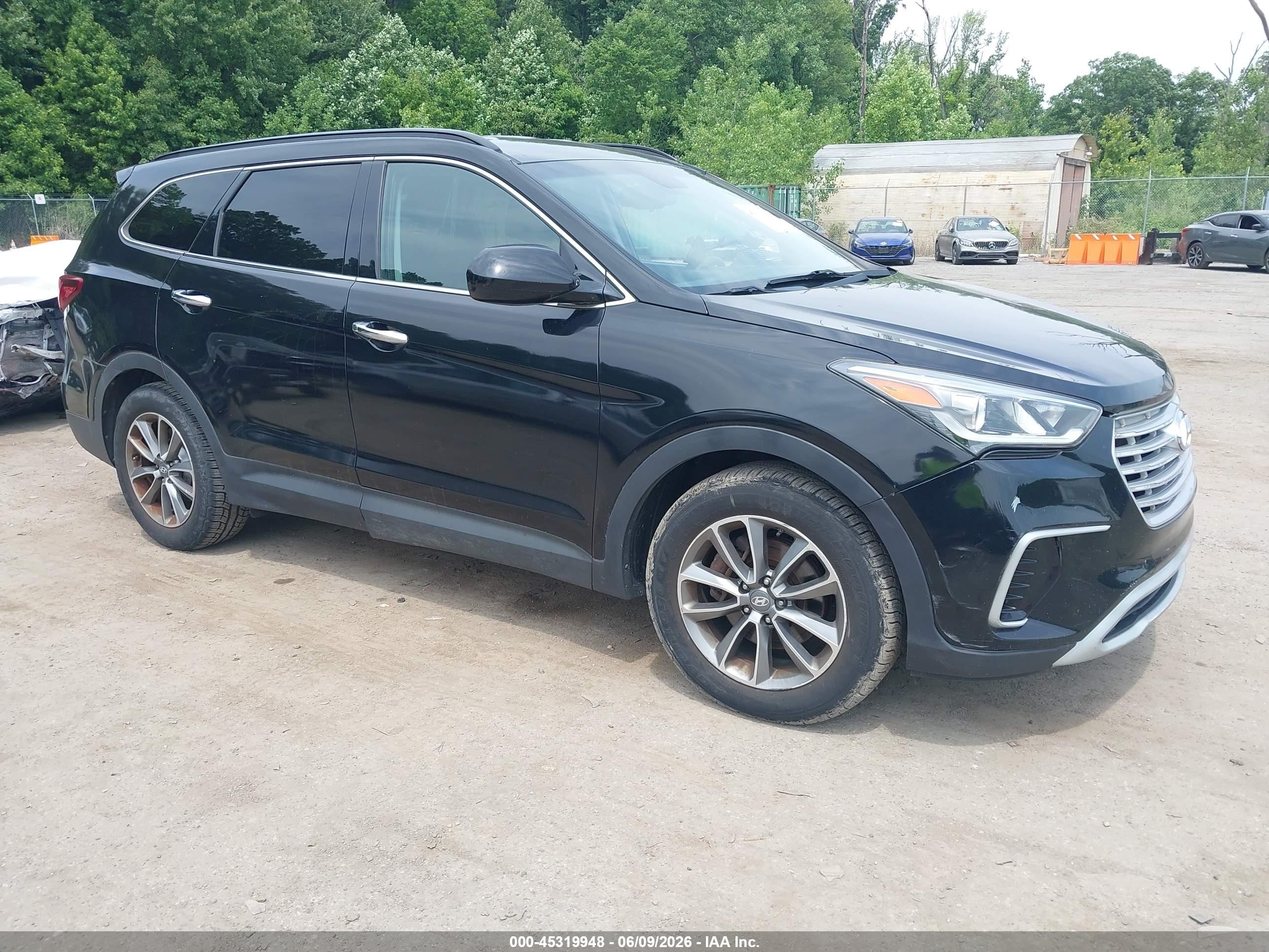 2017 Hyundai Santa Fe SE, VIN KM8SMDHF5HU166690 — Theft recovery