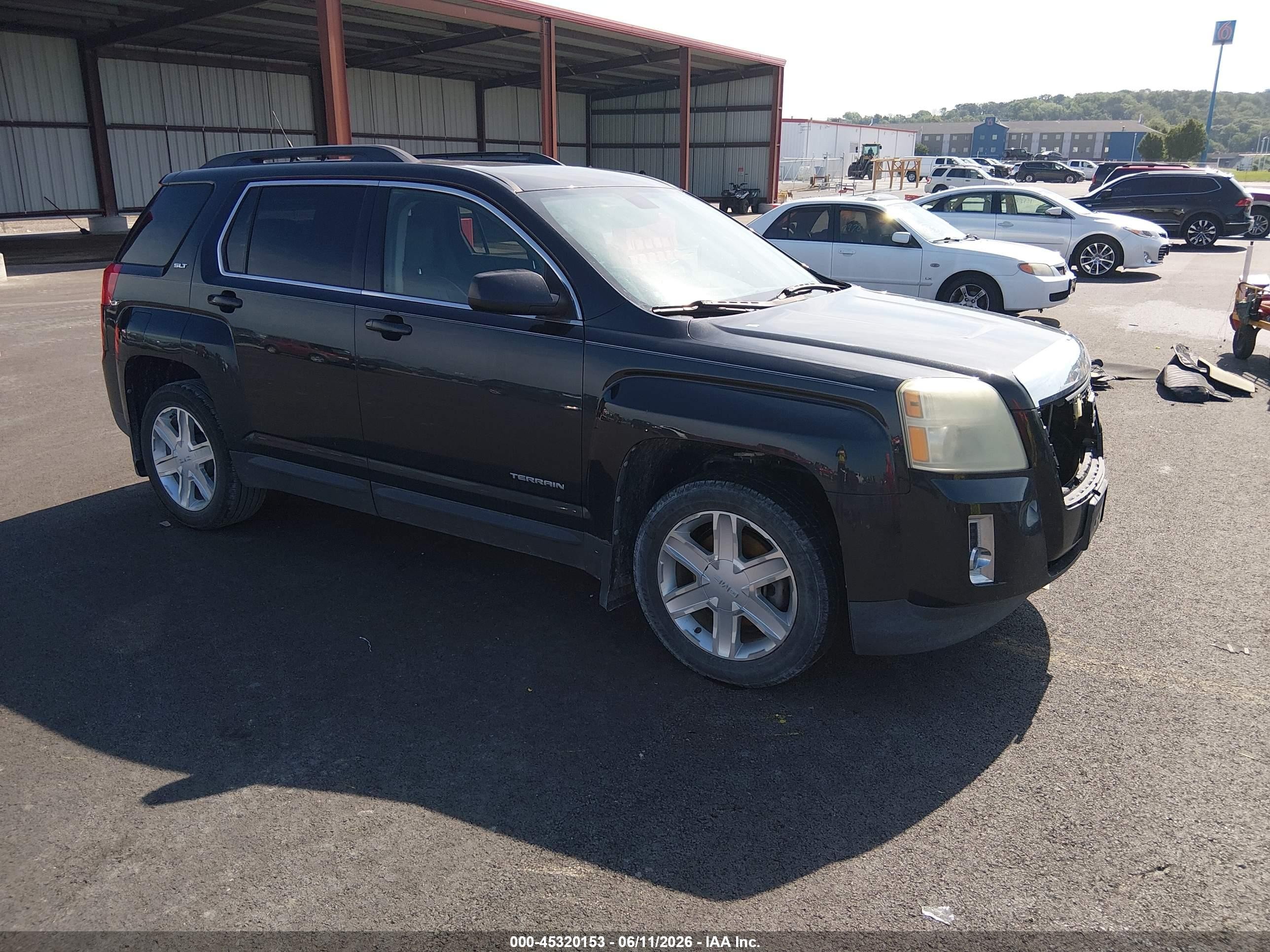 2011 GMC Terrain SLT-1, VIN 2CTALUEC6B6381227 — Front end