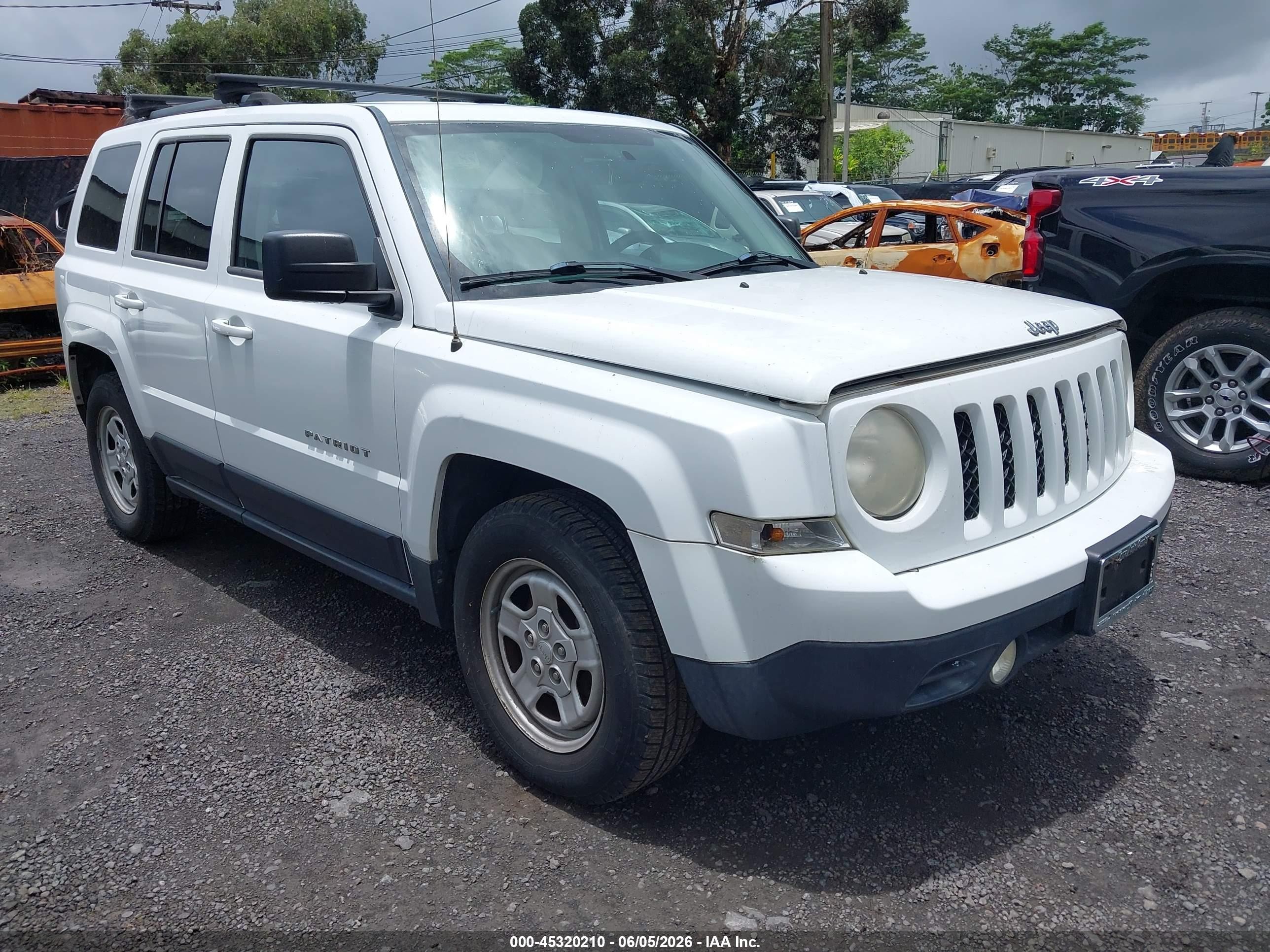 2014 Jeep Patriot Altitude, VIN 1C4NJPBA6ED774948 — Mechanical