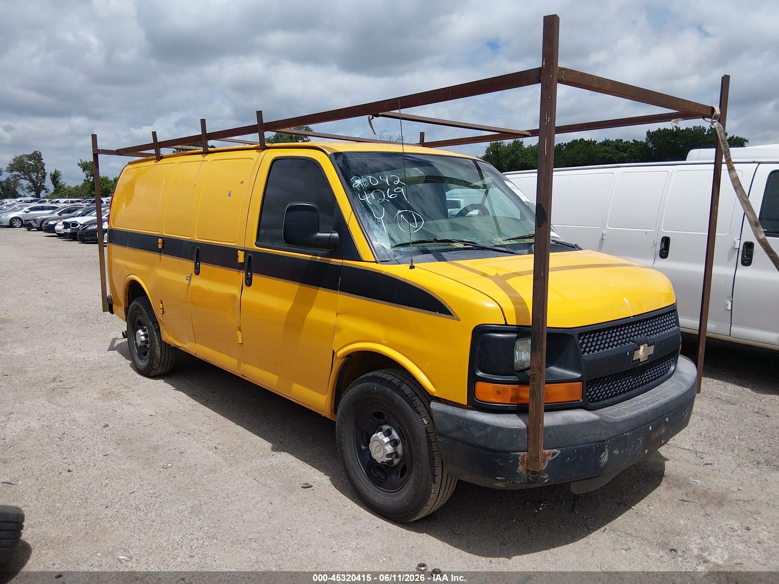 2010 Chevrolet Express 3500, VIN 1GC2GTBG9A1156887 — Theft recovery