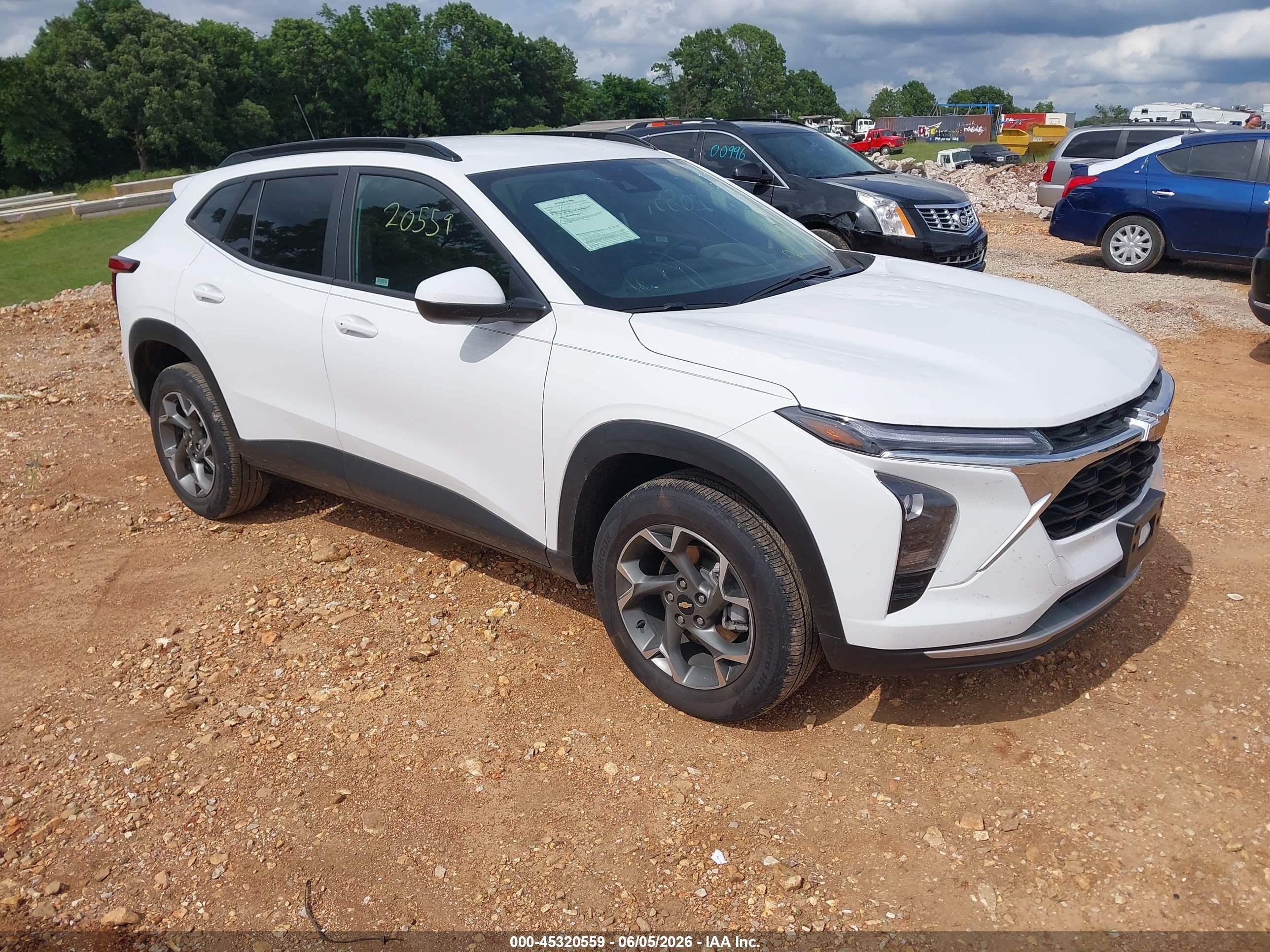 2025 Chevrolet Trax LT, VIN KL77LHEP8SC236811 — Hail