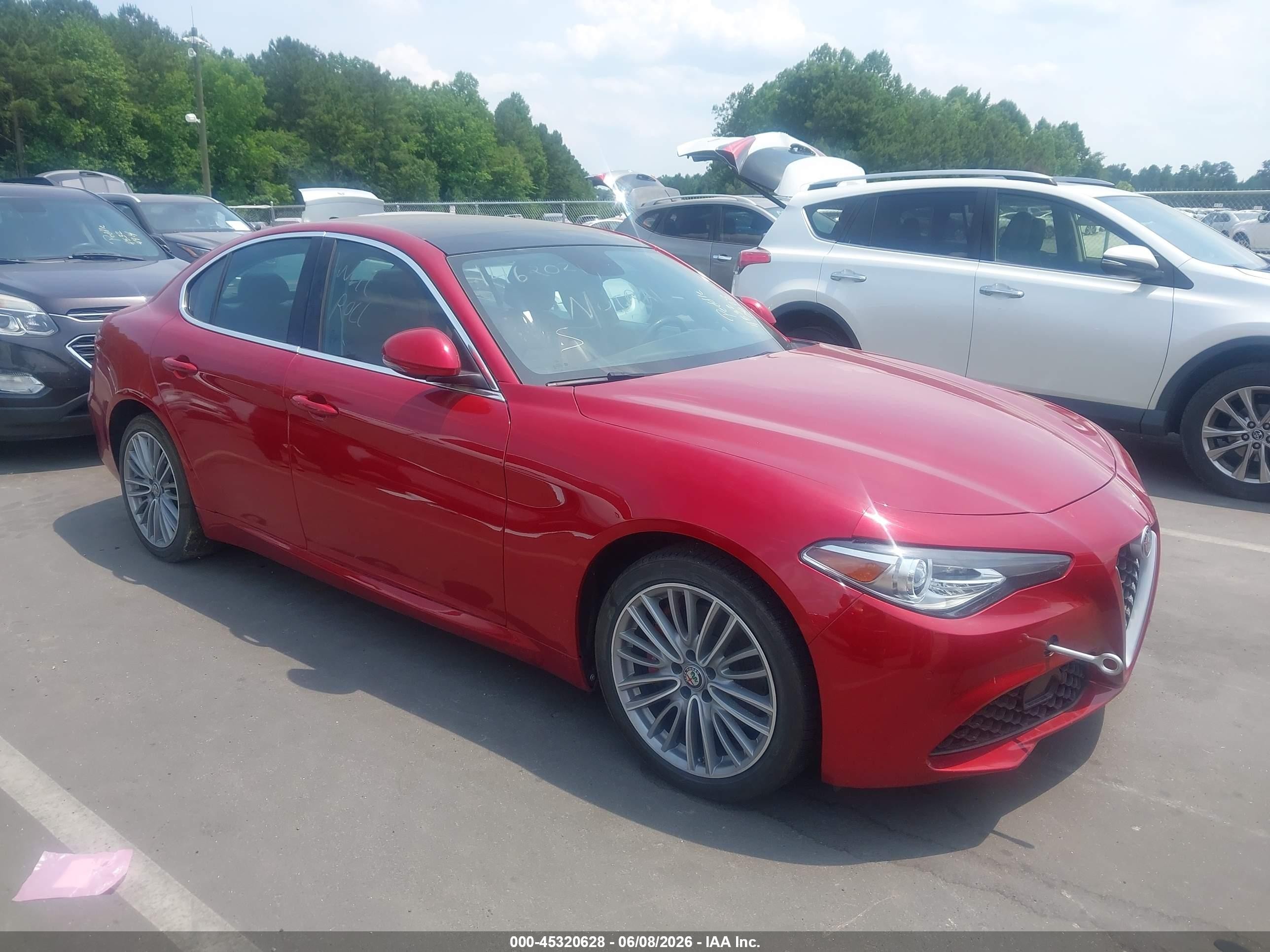 2017 Alfa Romeo Giulia Ti, VIN ZARFAEENXH7561243 — Normal wear