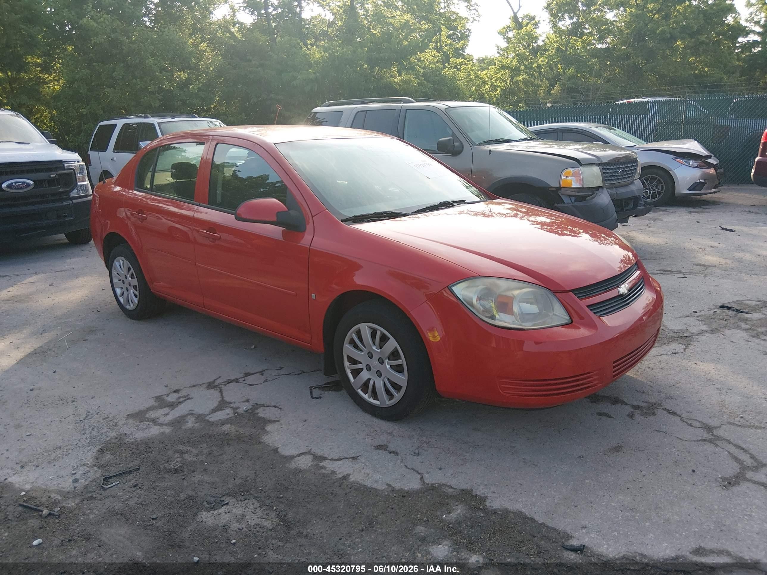 2009 Chevrolet Cobalt 1LT, VIN 1G1AT58H597164036 — Normal wear