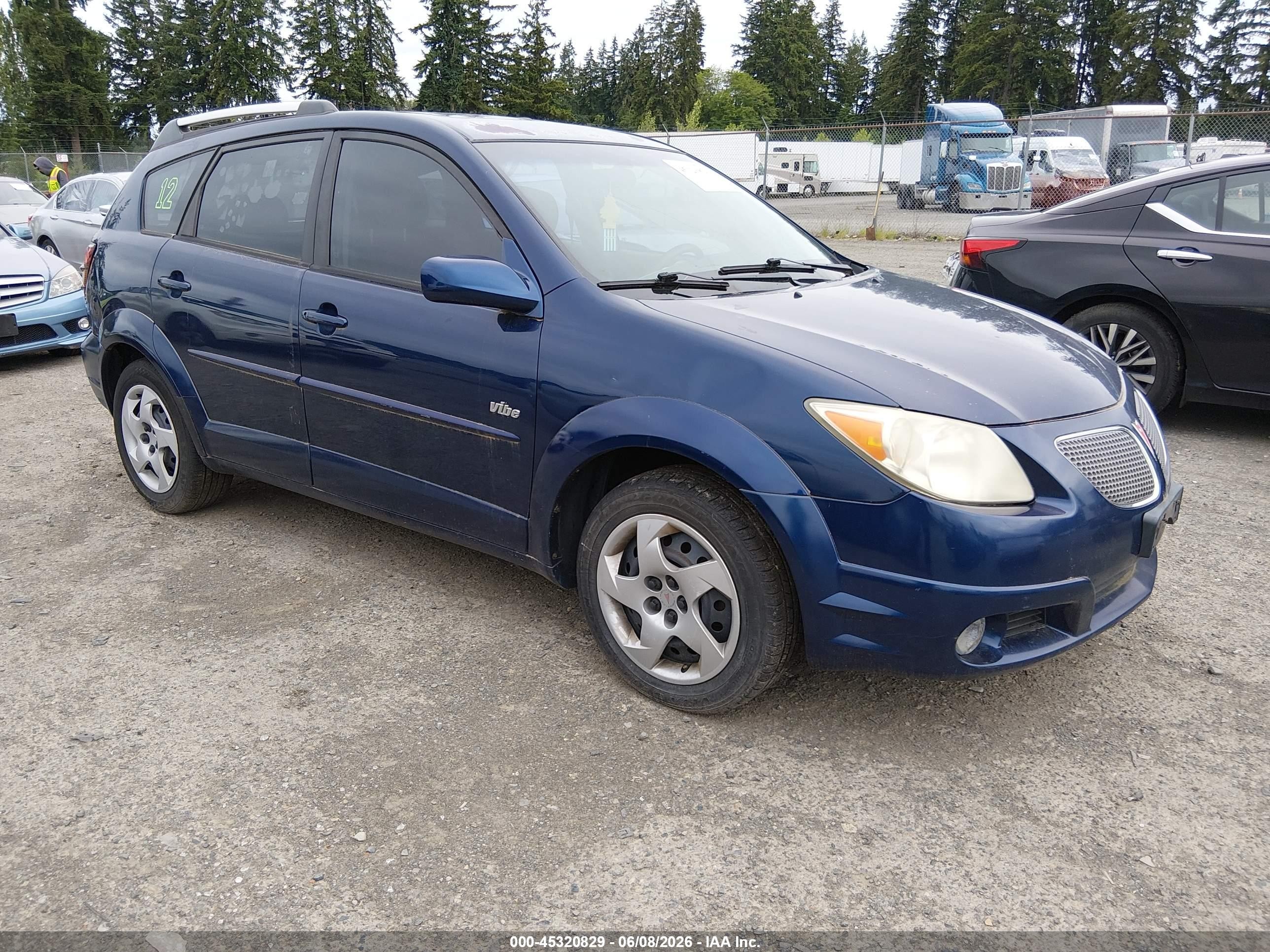 2005 Pontiac Vibe, VIN 5Y2SL63855Z404029 — Normal wear