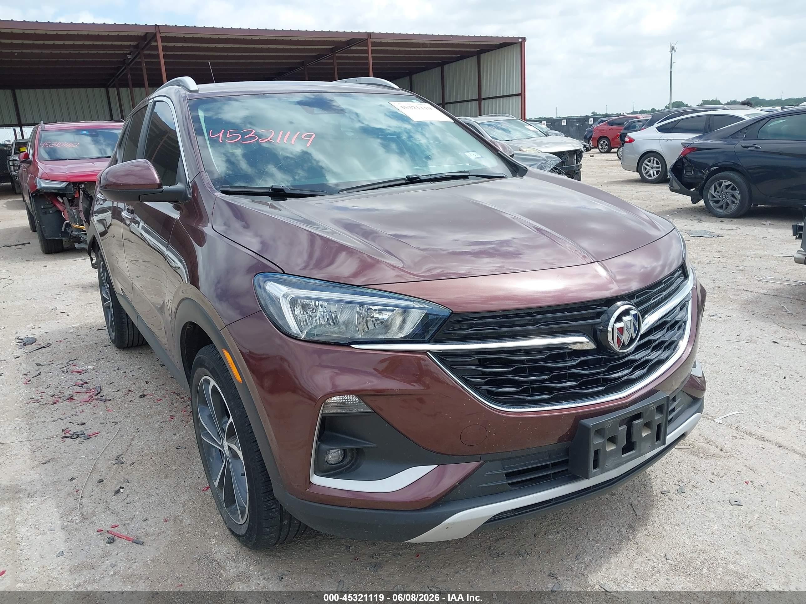 2022 Buick Encore GX Select, VIN KL4MMDS20NB140261 — Rear end