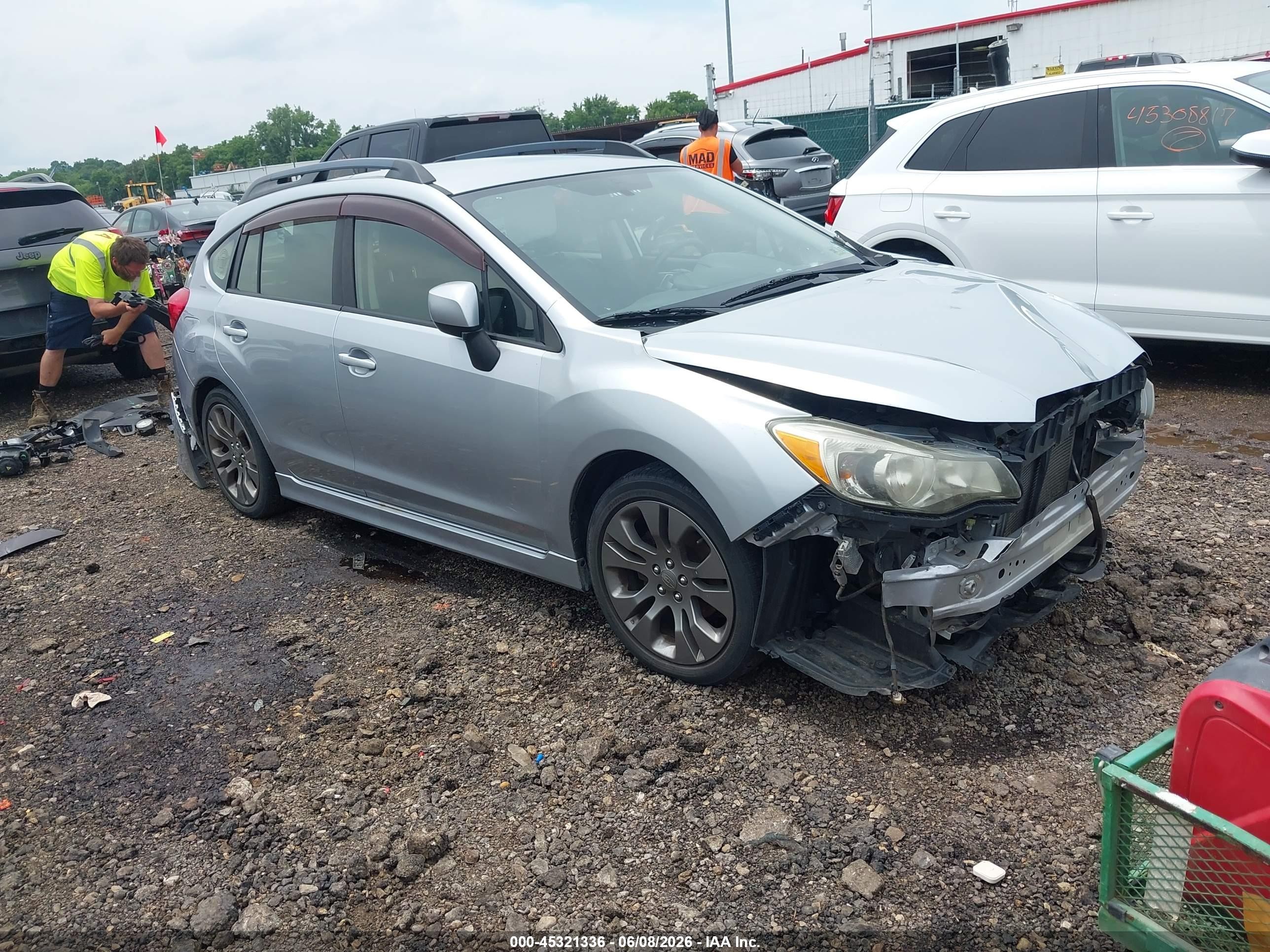 2013 Subaru Impreza Special Sports Limited, VIN JF1GPAR60D2874761 — Front end
