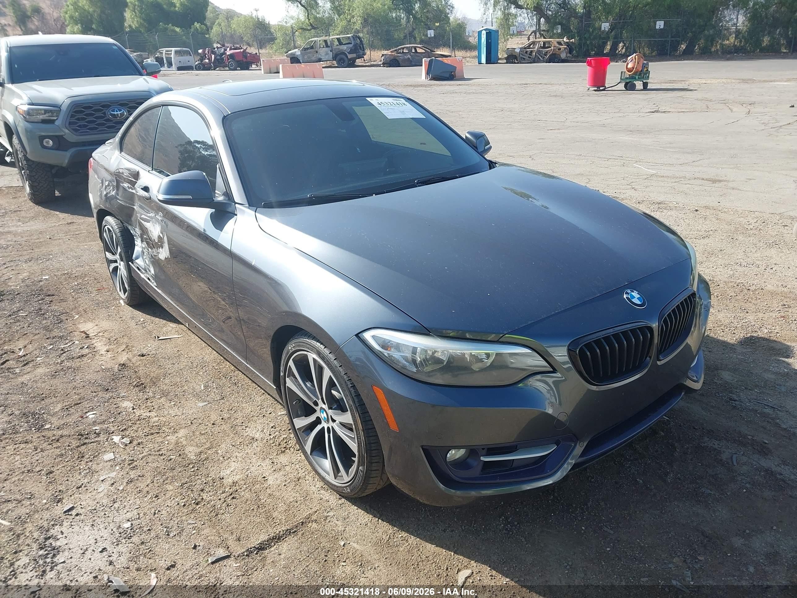2016 BMW 2 Series 228i, VIN WBA1F9C53GV546610 — Side