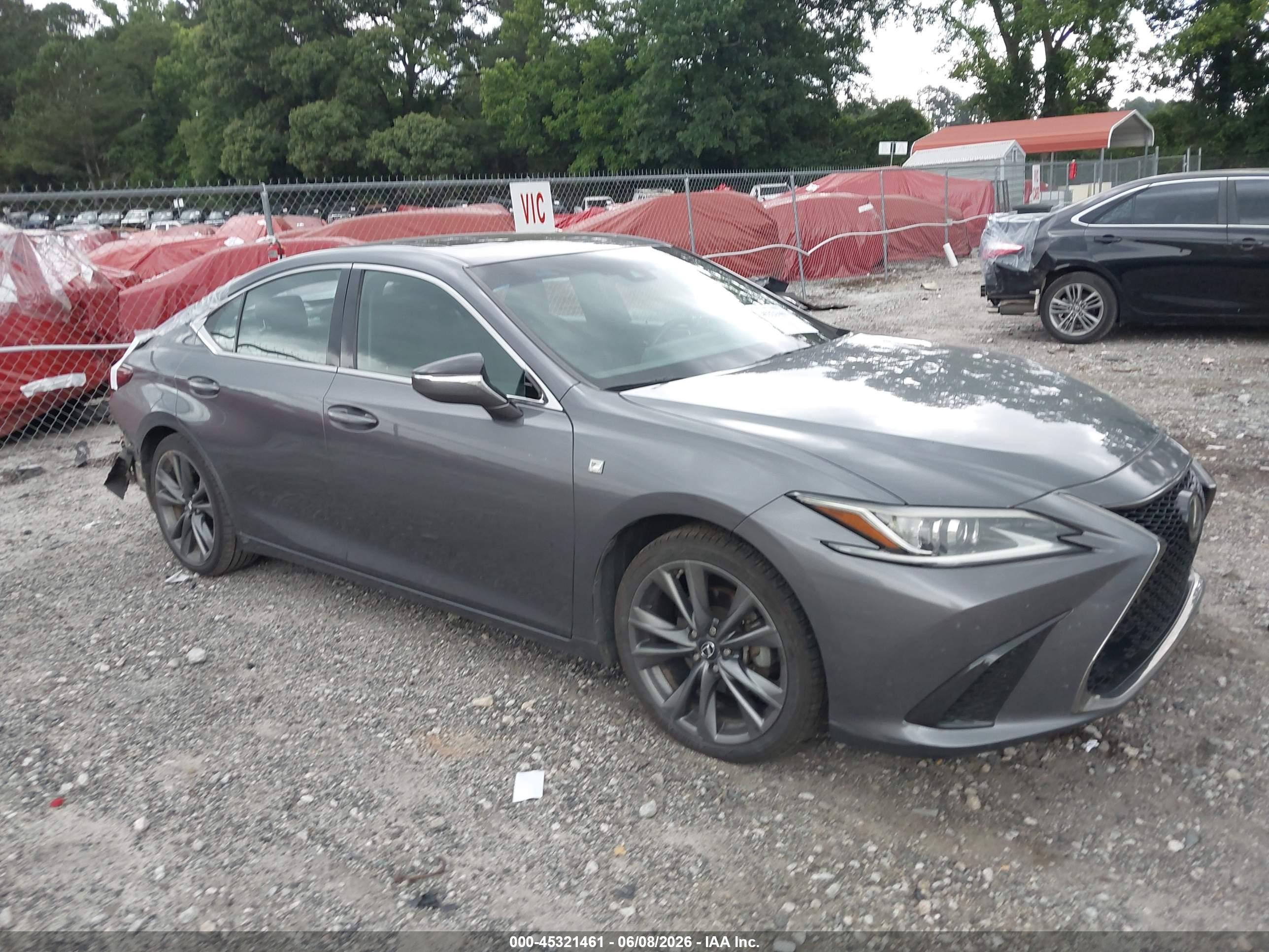 2021 Lexus ES 350 F Sport, VIN 58AGZ1B17MU087723 — Rear end