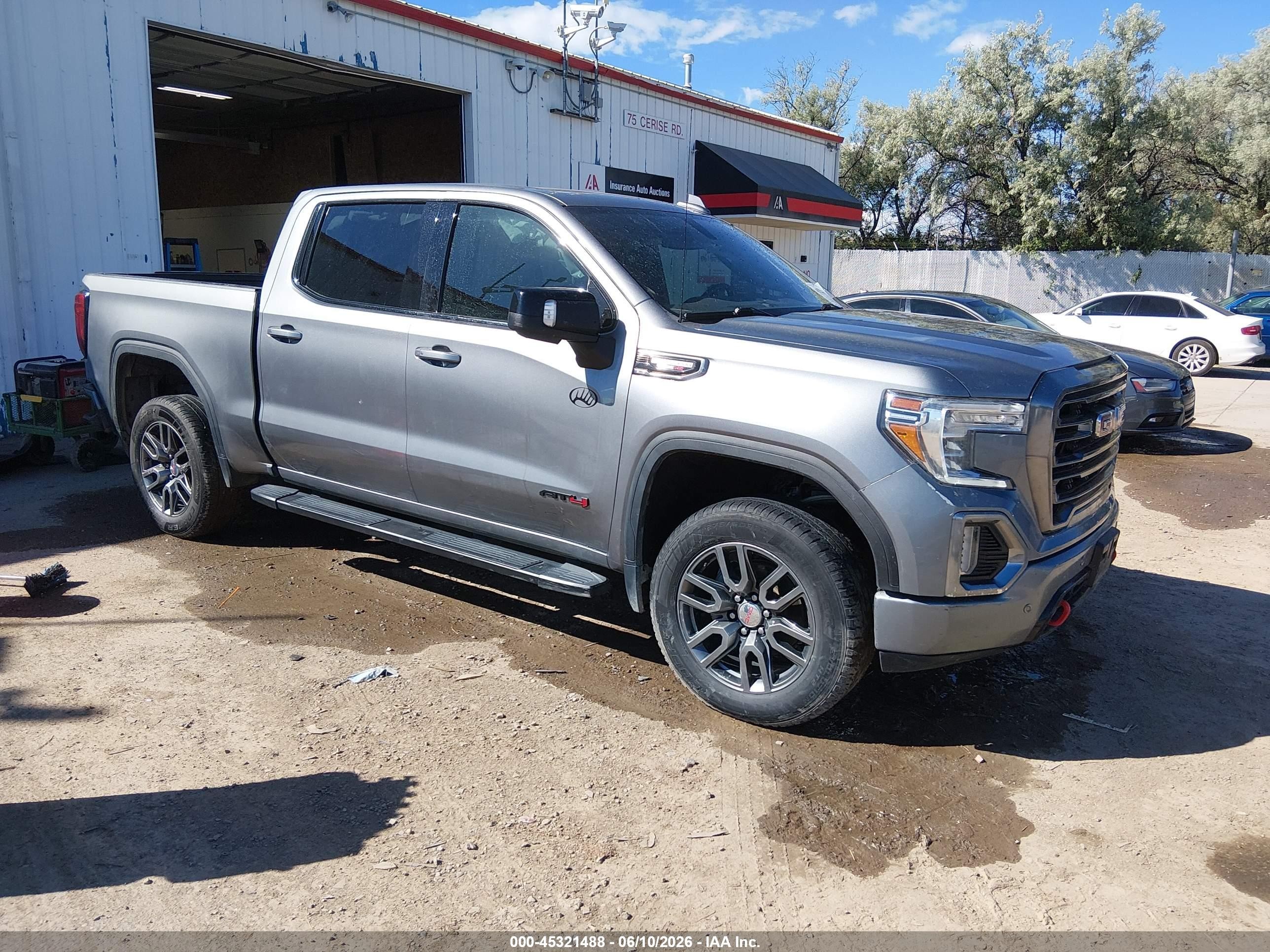 2021 GMC Sierra 1500 AT4, VIN 1GTU9EET9MZ200383 — Side