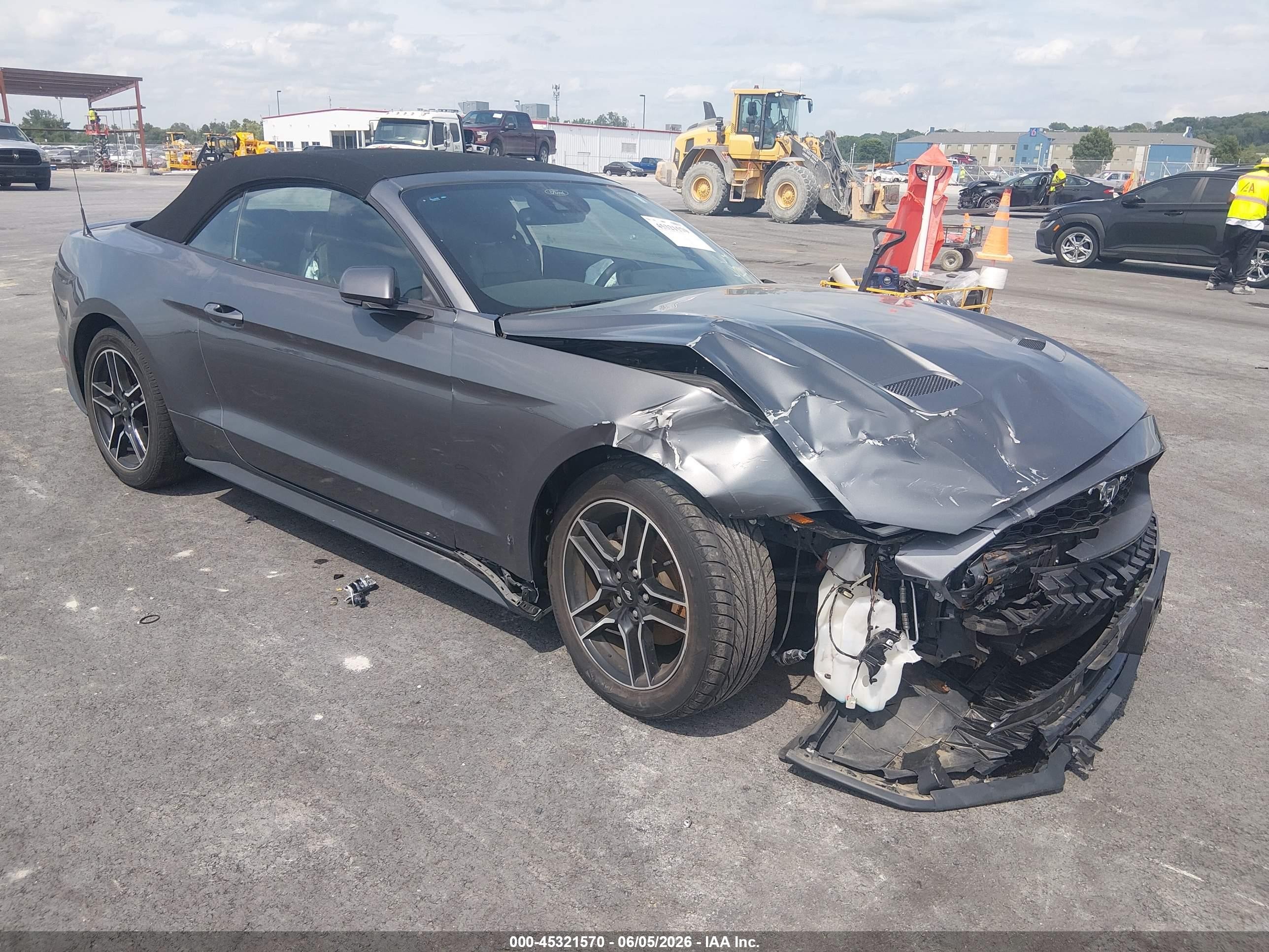 2022 Ford Mustang EcoBoost Premium, VIN 1FATP8UHXN5102834 — Front end