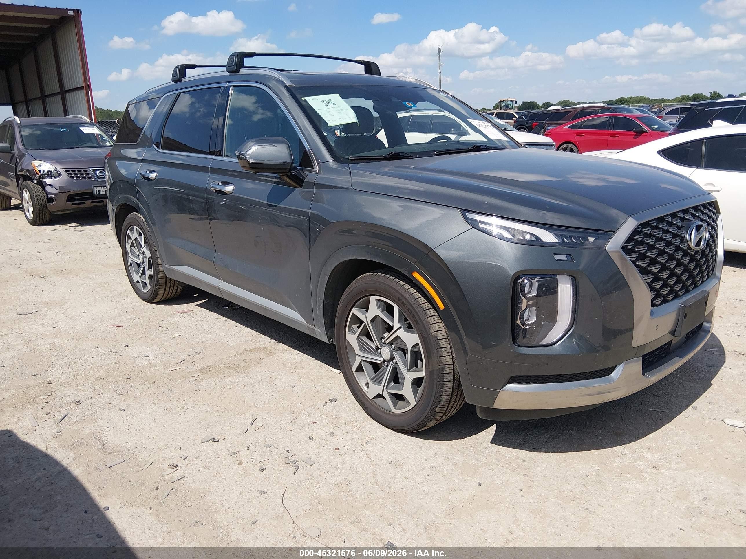2022 Hyundai Palisade Calligraphy, VIN KM8R74HE0NU486783 — Side