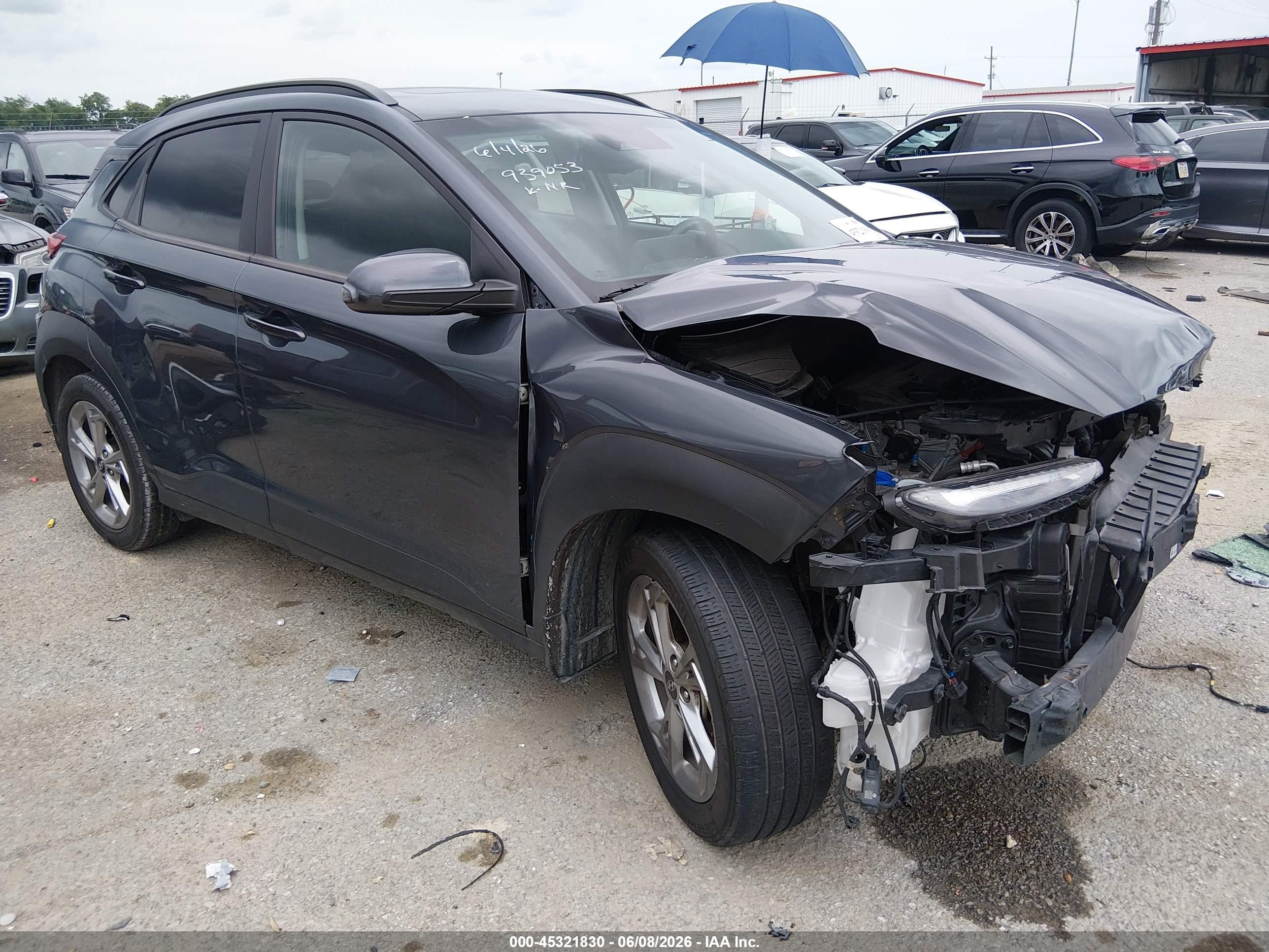2023 Hyundai Kona SEL, VIN KM8K32ABXPU939053 — Front end