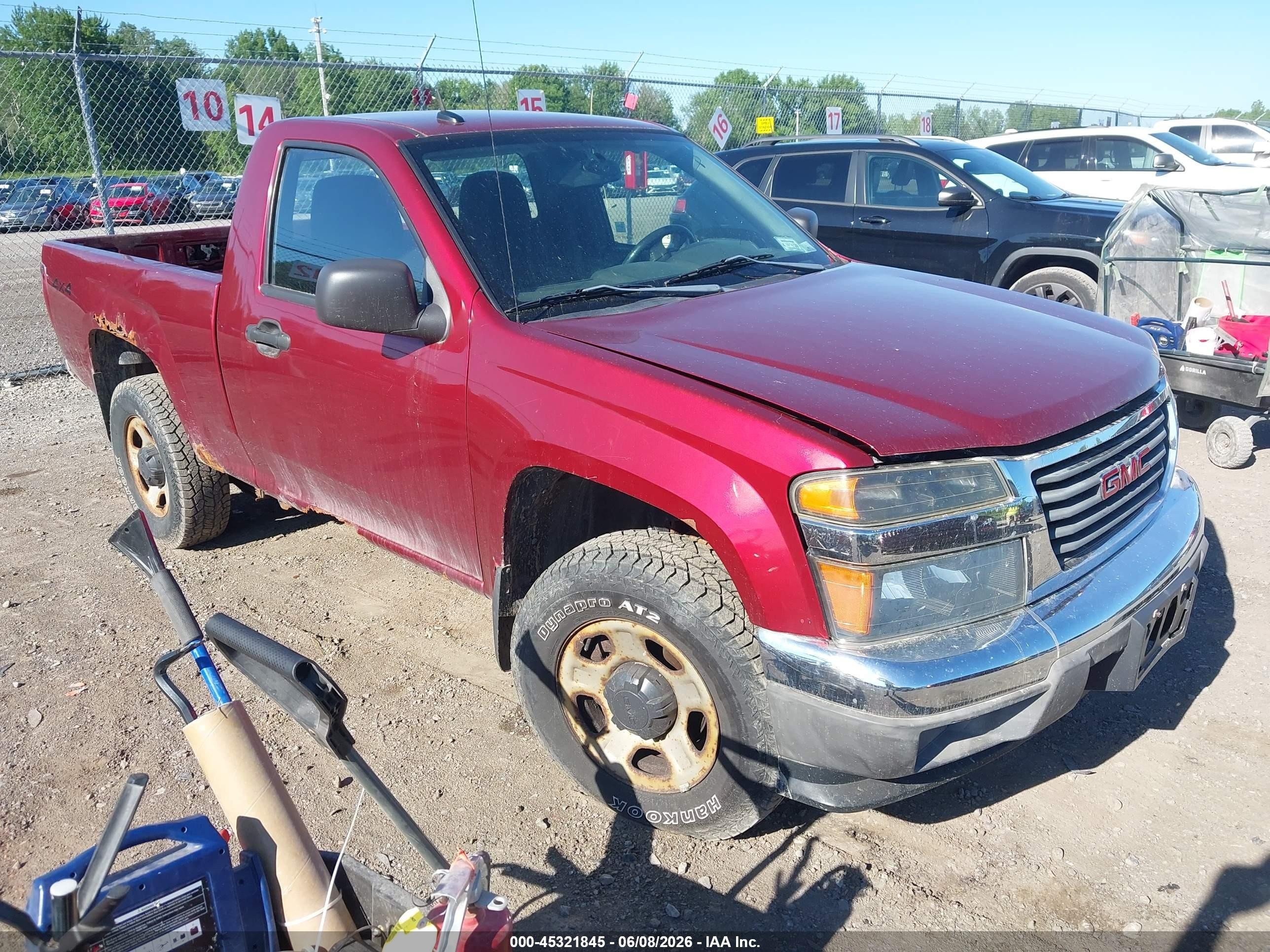 2011 GMC Canyon Work Truck, VIN 1GTG6LF9XB8126021 — Normal wear