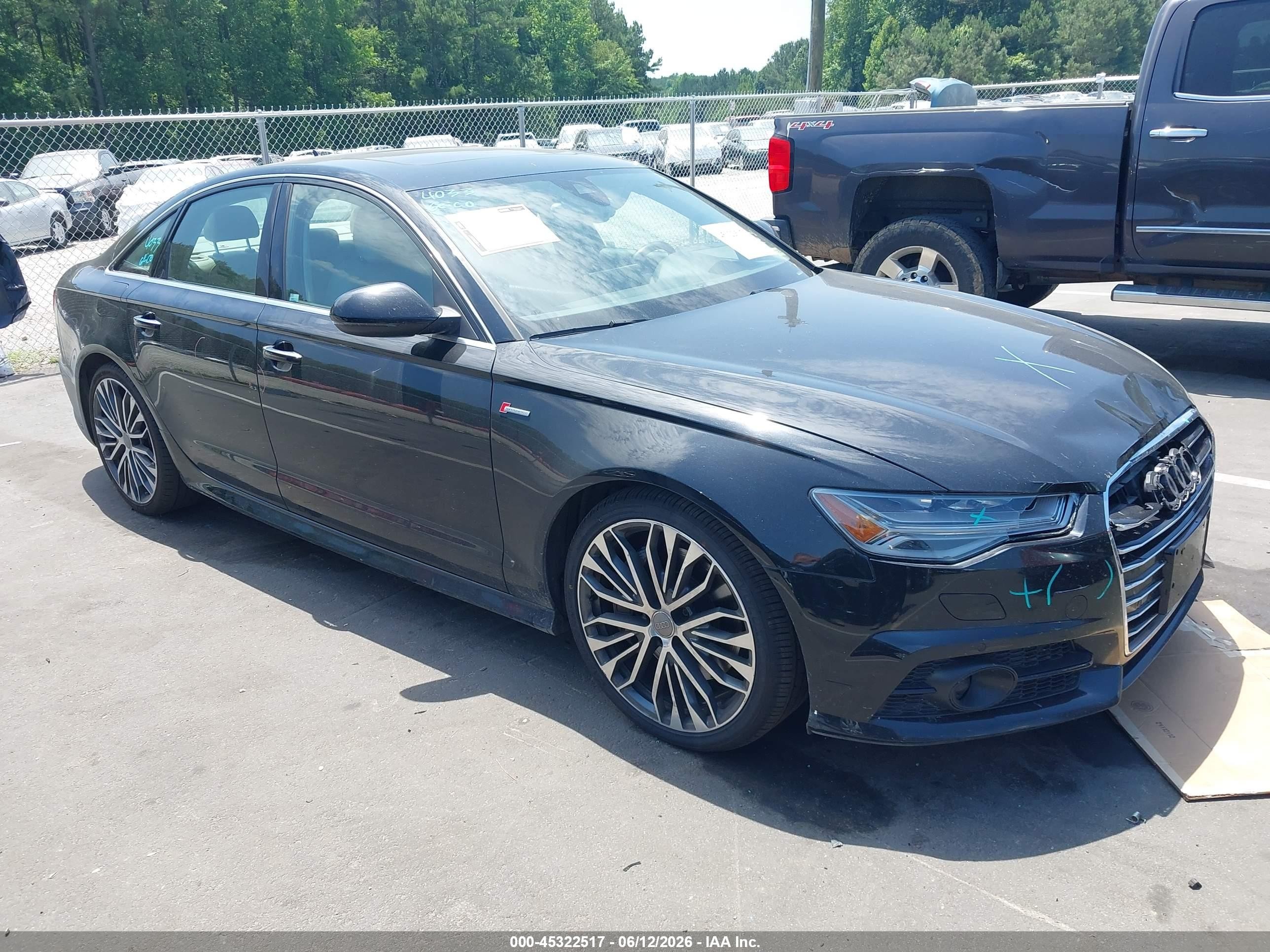 2018 Audi A6 Premium Plus, VIN WAUG3AFC8JN006398 — Front end