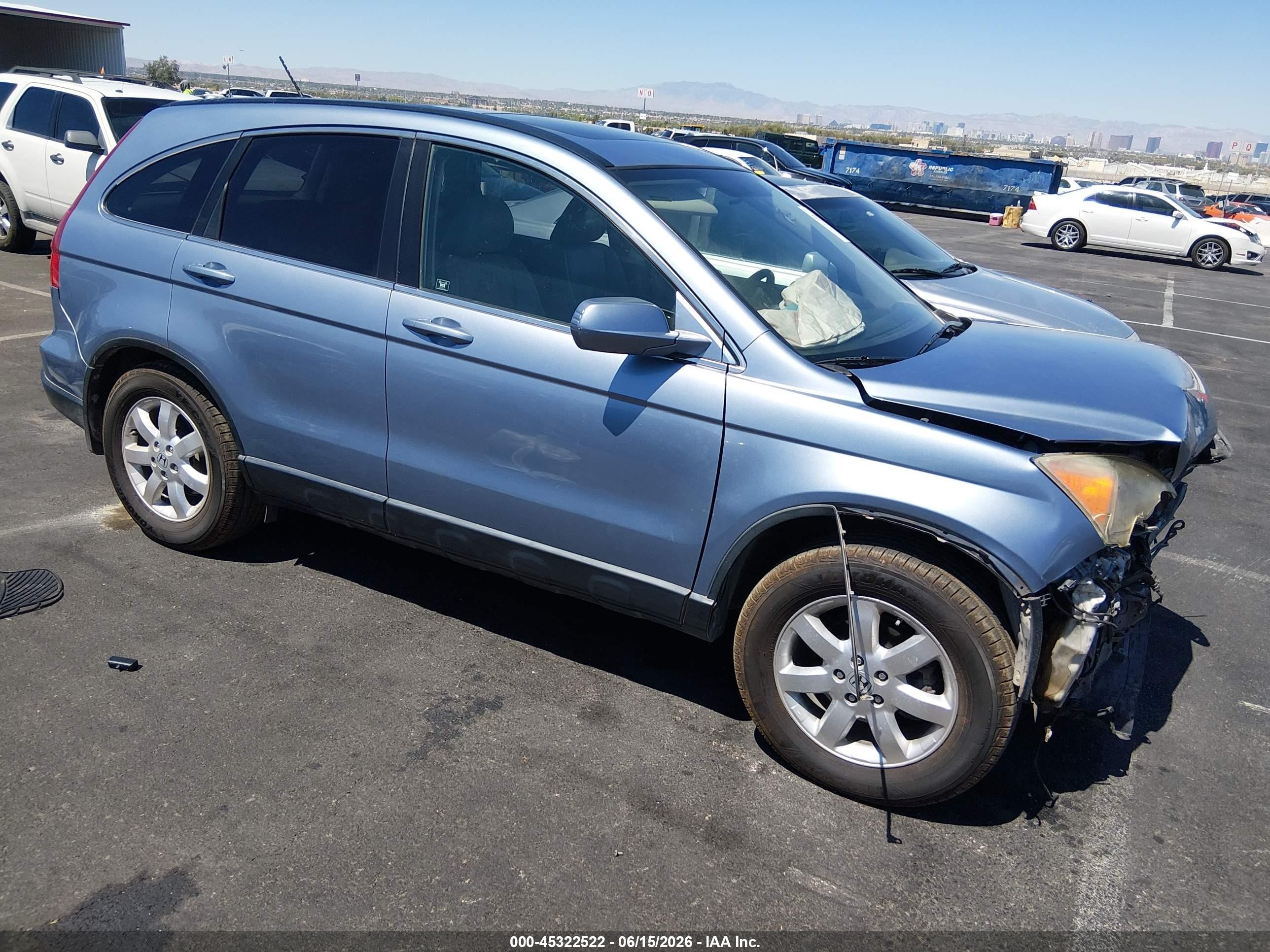 2007 Honda CR-V EX-L, VIN JHLRE48757C052785 — Механическое