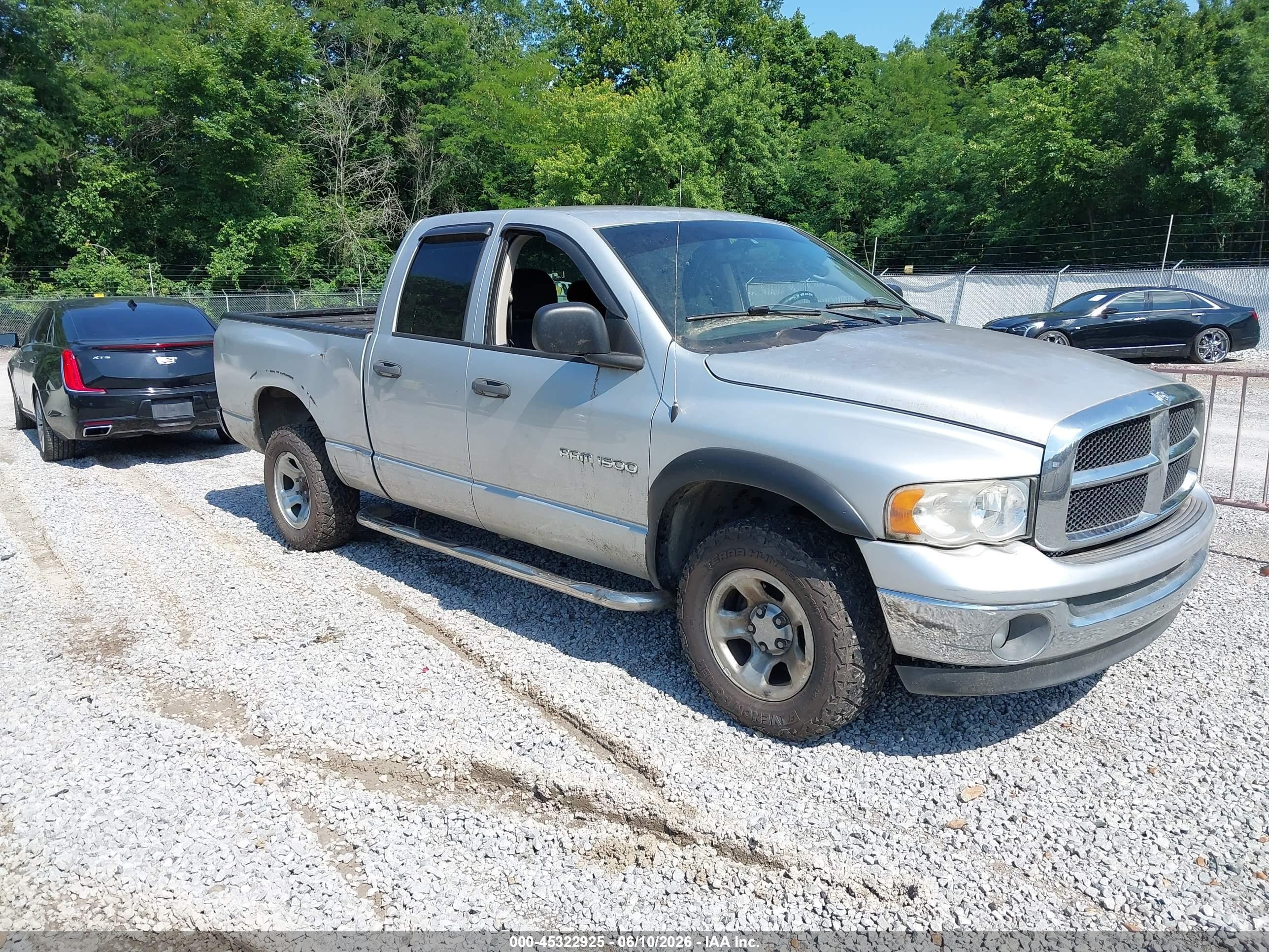 2004 Dodge 1500 SLT, VIN 1D7HU18N44J217389 — Rear end